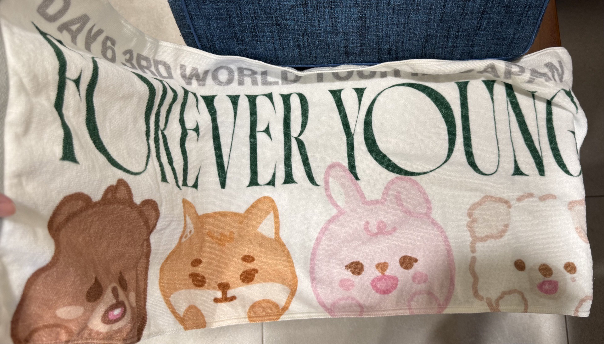 DAY6 DENIMALZ 毛巾 FOREVER YOUNG 日週 