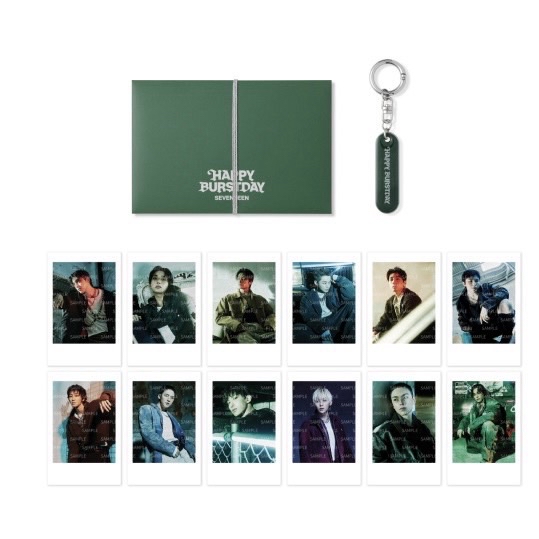 十週年周邊 HAPPY BURSTDAY 拍立得鑰匙圈組