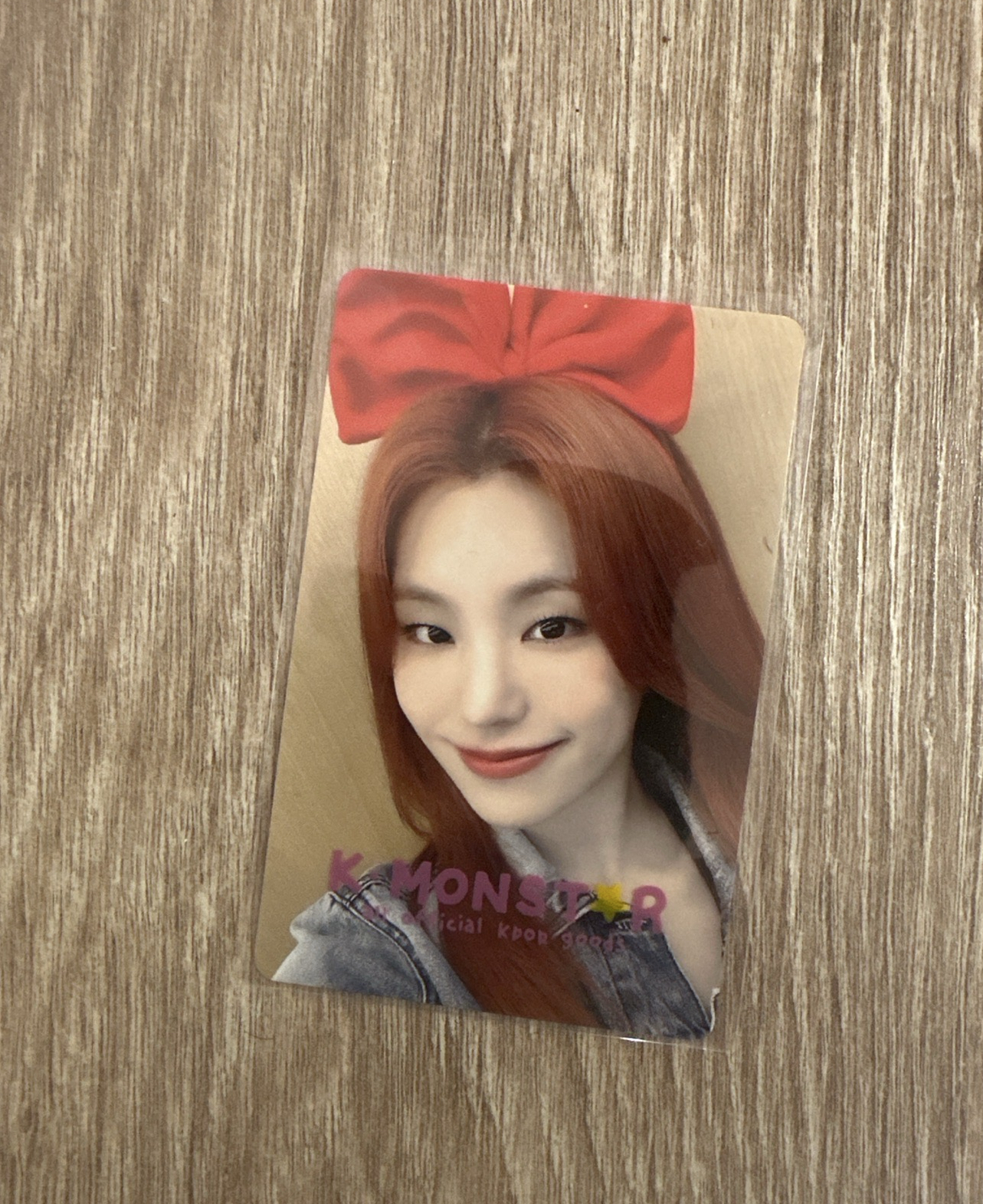 Yeji  <kill my doubt> k-monster 簽售預購專 隨機小卡