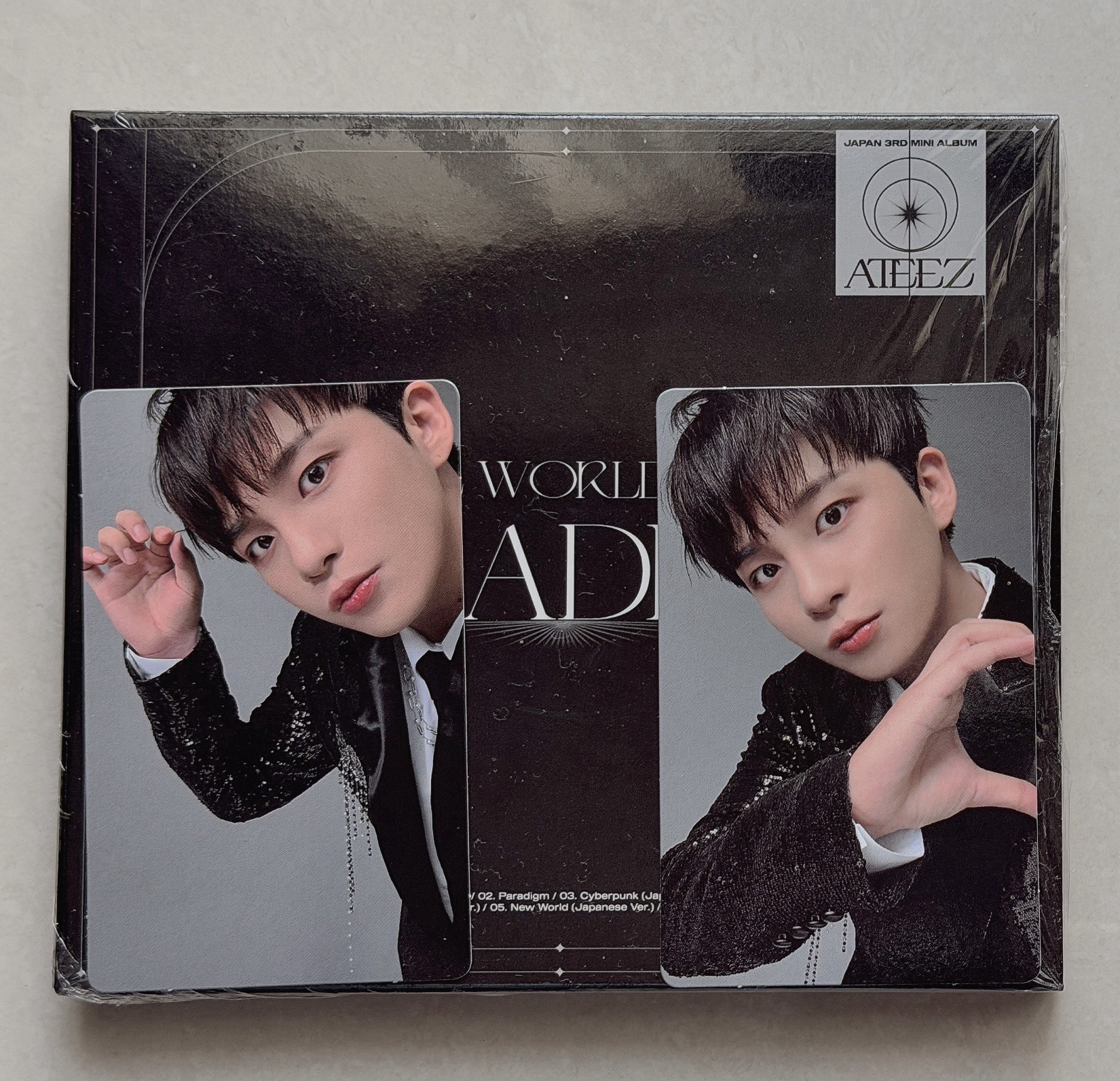 ATEEZ THE WORLD EP.PARADIGM 個人盤 鍾浩 日本