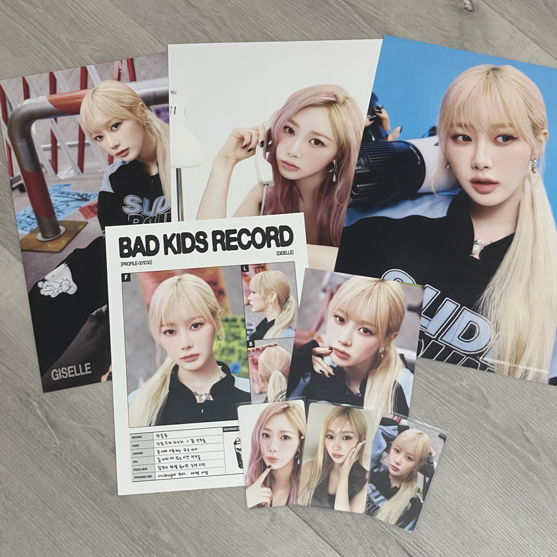 aespa 25年曆固配 Giselle