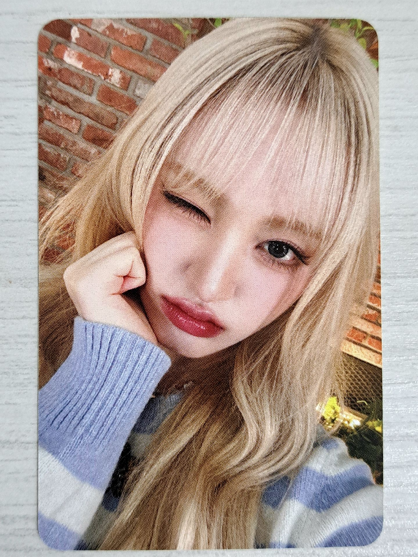 IVE EMPATHY sr 2.0 簽售卡 栗 小貓健康護身符