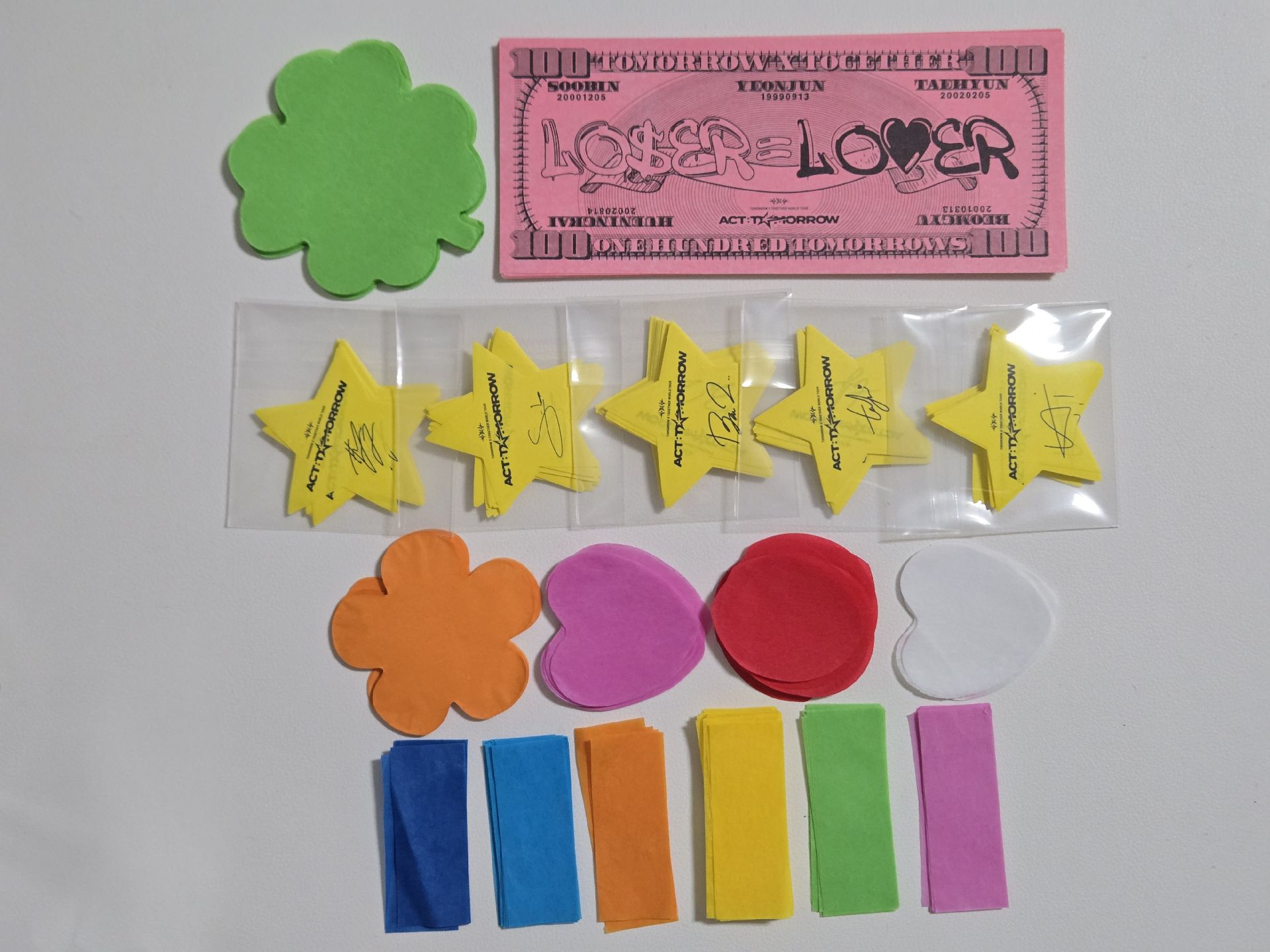 日巡卡包卡 買就送紙花