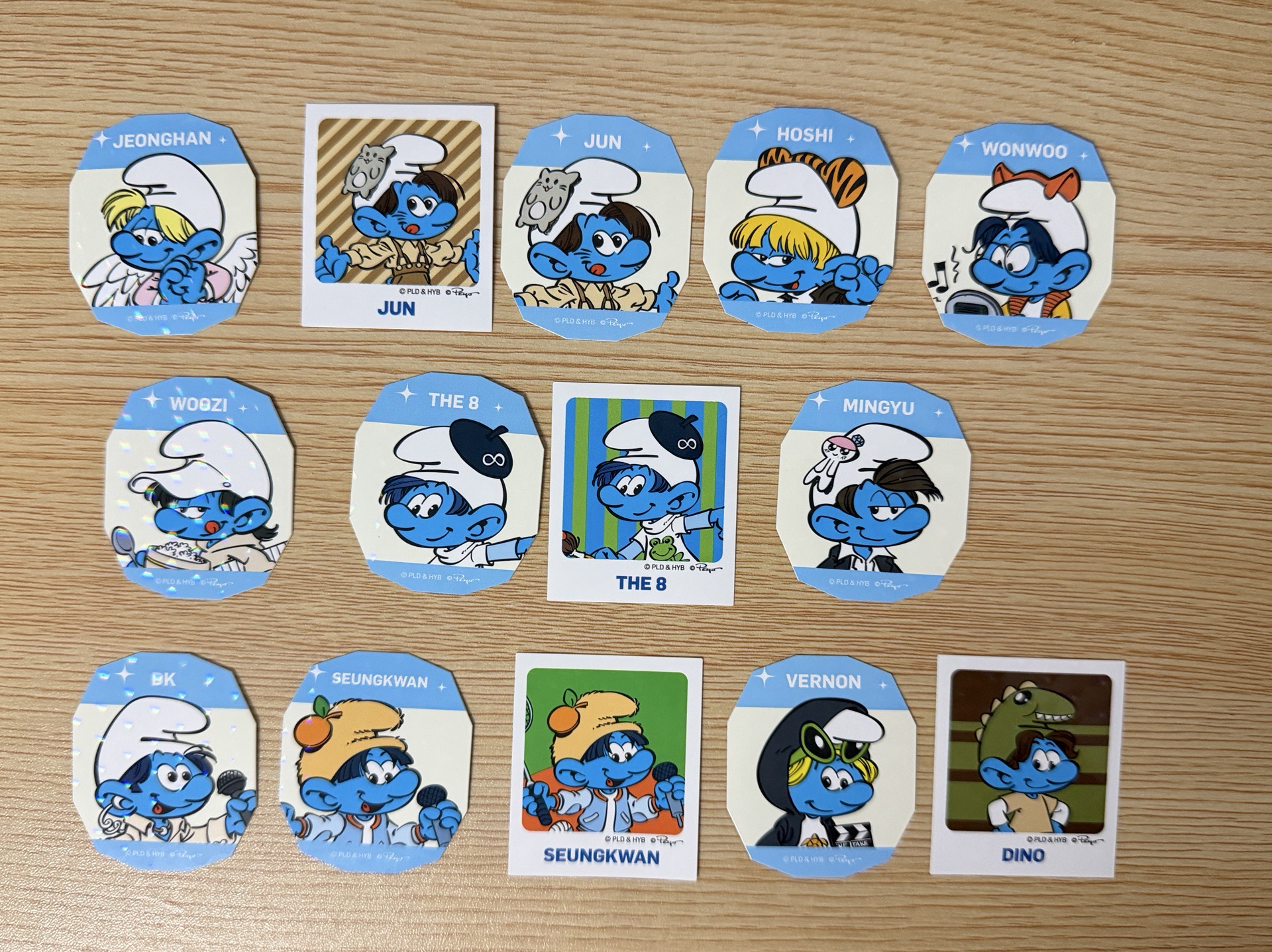 加購/7-11藍色小精靈貼紙