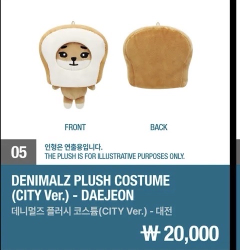 DAY6 娃衣 頭套 西瓜 餃子 吐司 FOREVER YOUNG 地方場週