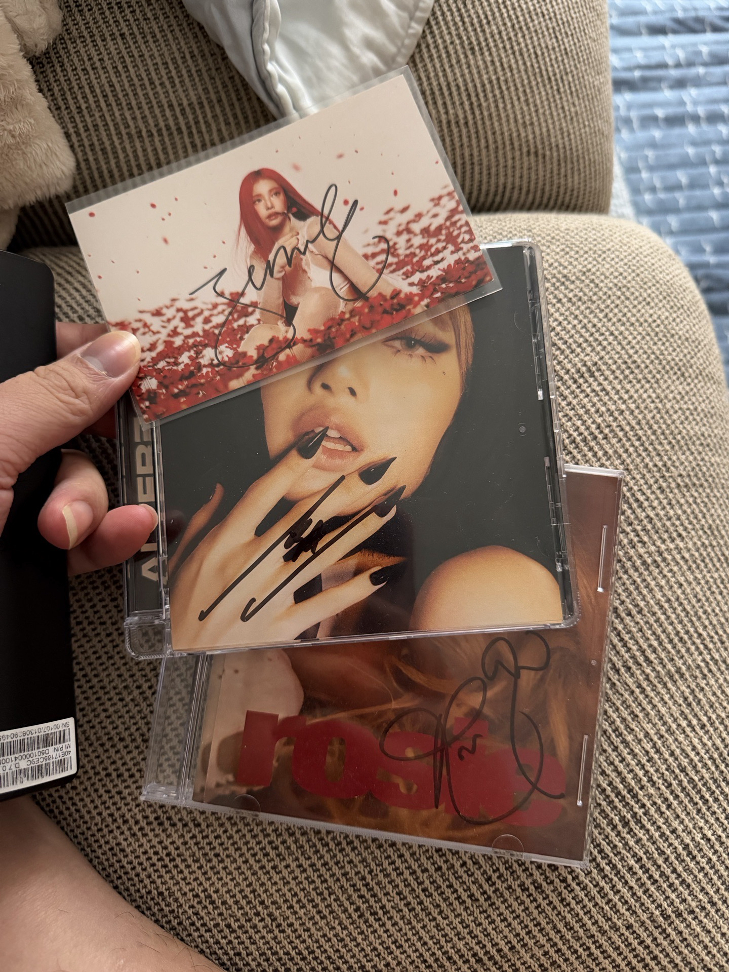 BLACKPINK成員solo簽名一鍵畢業套組