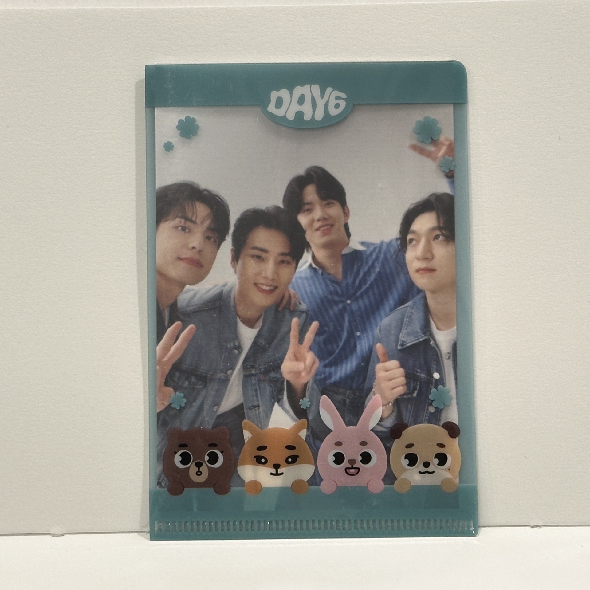 Day6 mission no.9 快閃店特典 小卡資料夾（不含圖上小卡）