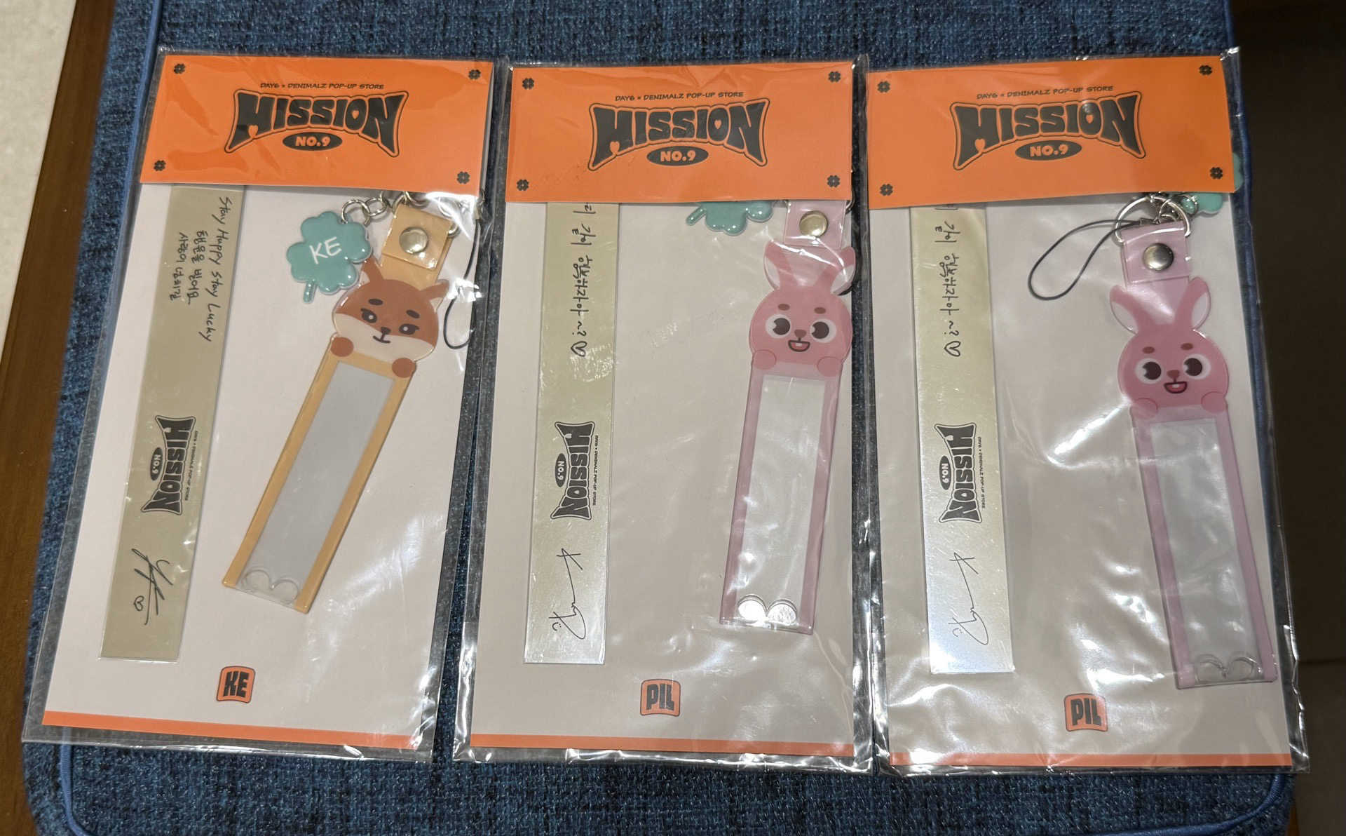 DAY6 DENIMALZ 印簽 飄帶 吊飾 MISSION No.9