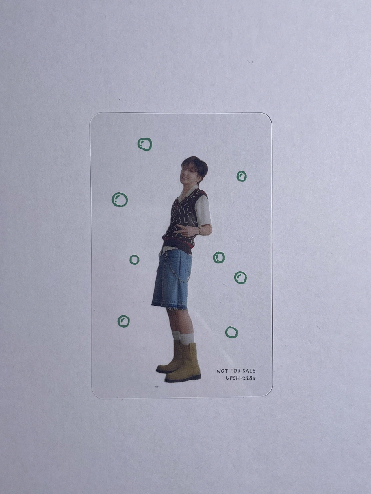 BOYLIFE 專輯卡 單封版 透卡 金雲鶴