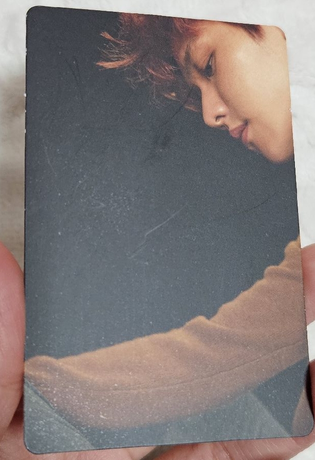 EXO 冬專 FOR LIFE 伯賢 限定小卡 有損