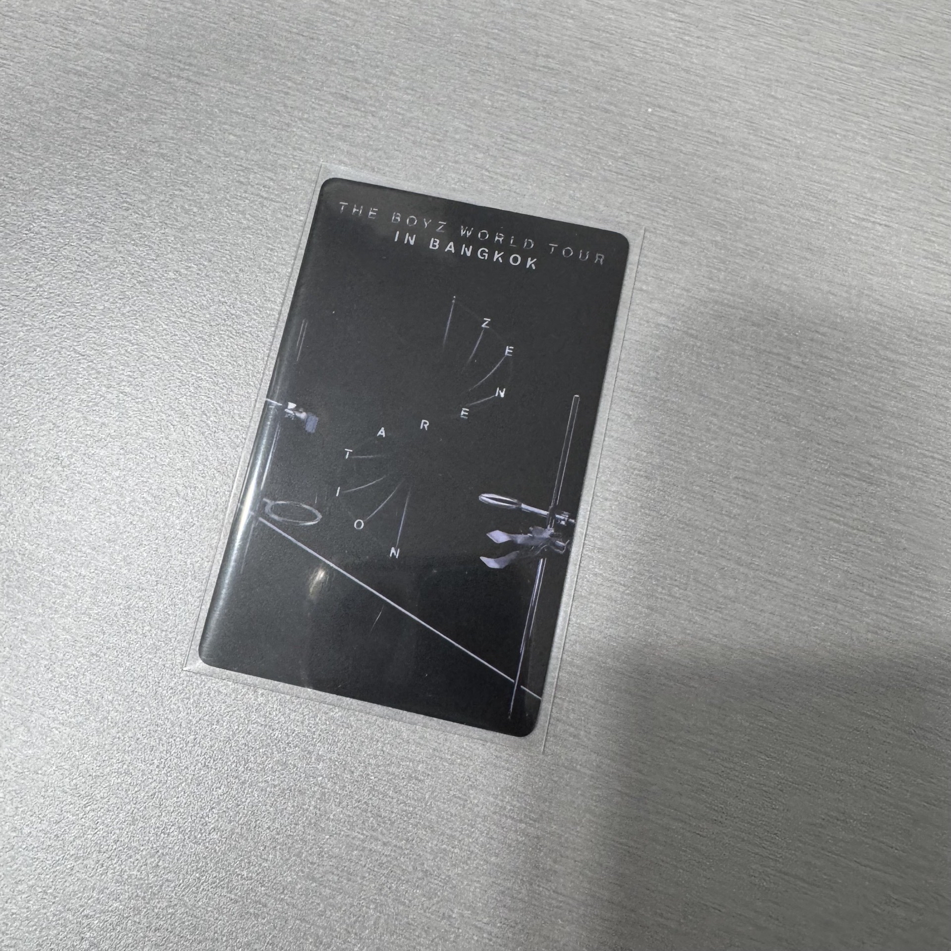 THE BOYZ ZENERATION 場限卡 Zeneration 曼谷限定小卡 周邊卡
