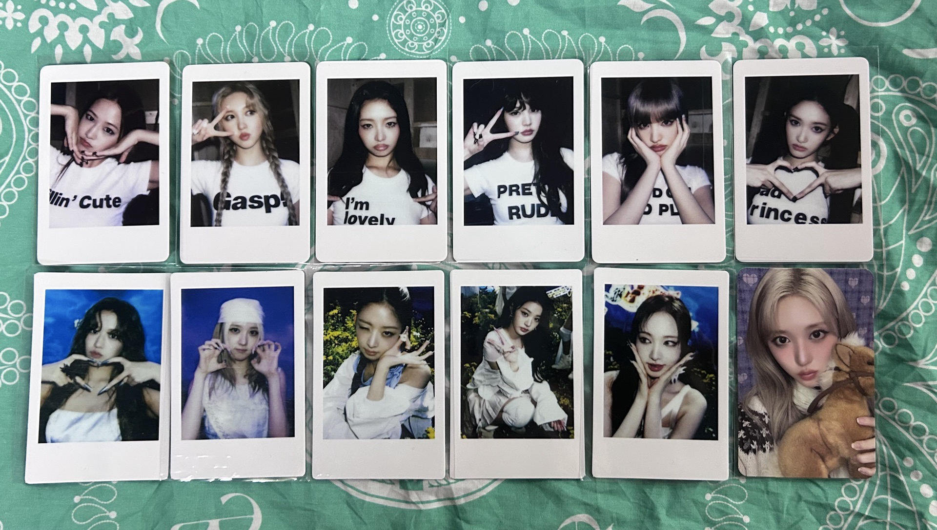 IVE WM YETI幸運卡拍立得 秋天年曆船特