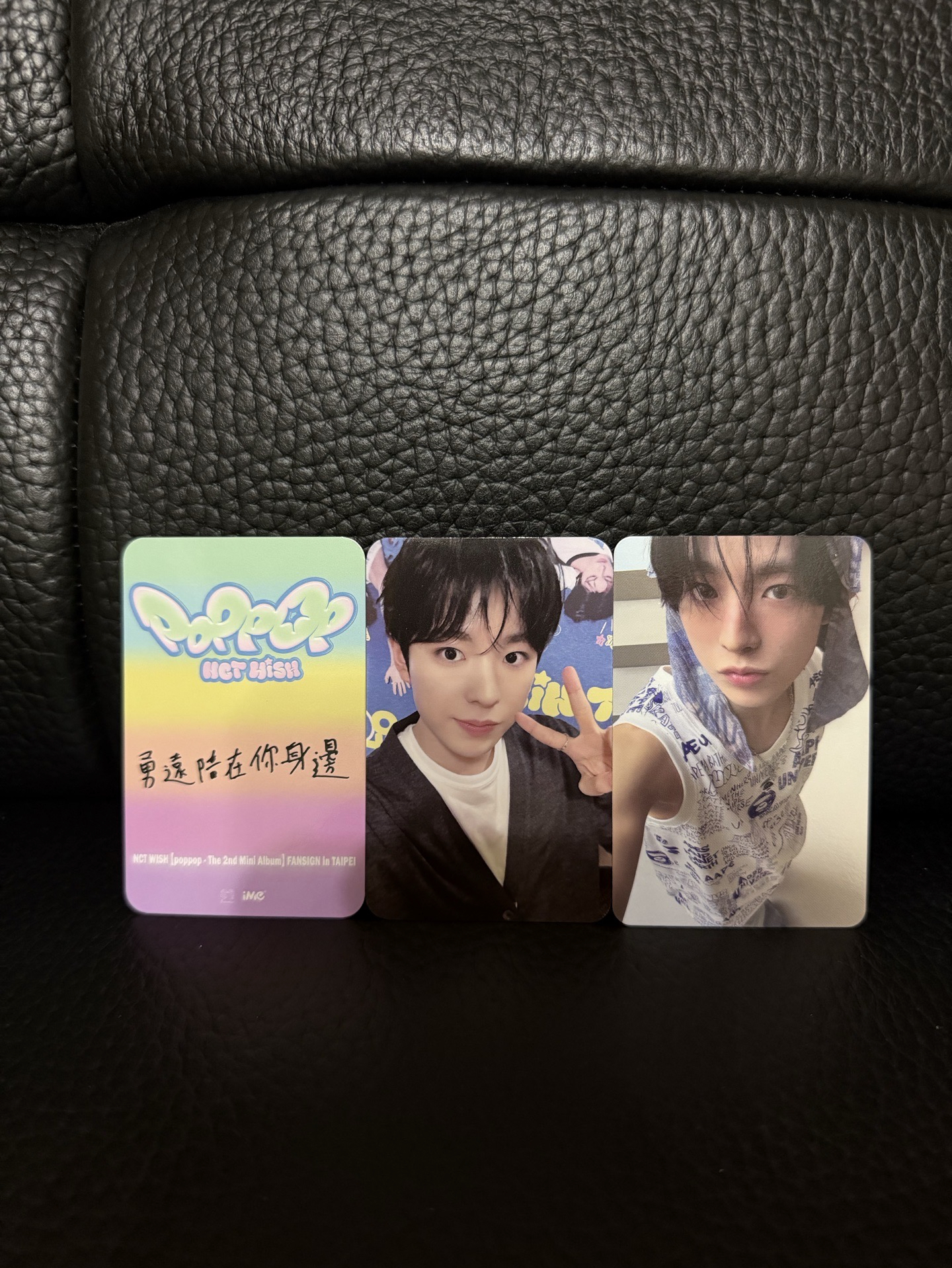 NCT Wish 台灣簽售 簽售卡 專卡