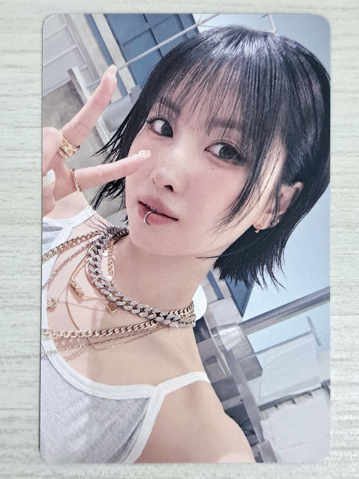 正規四 yzy 1.0 簽售卡 桃