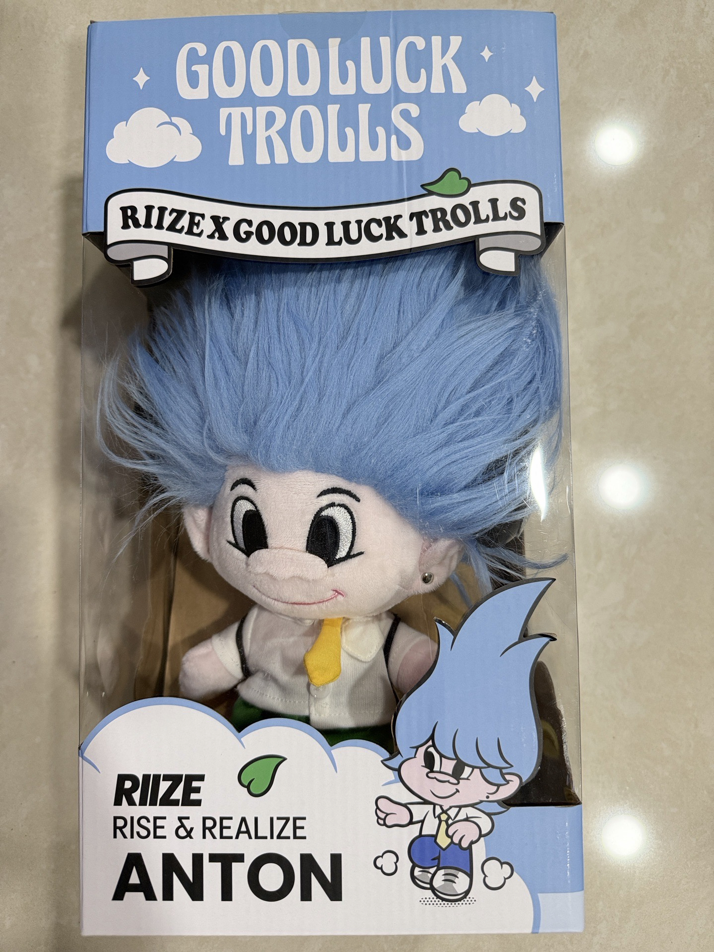 RIIZE 魔髮精靈聯名 Anton大娃