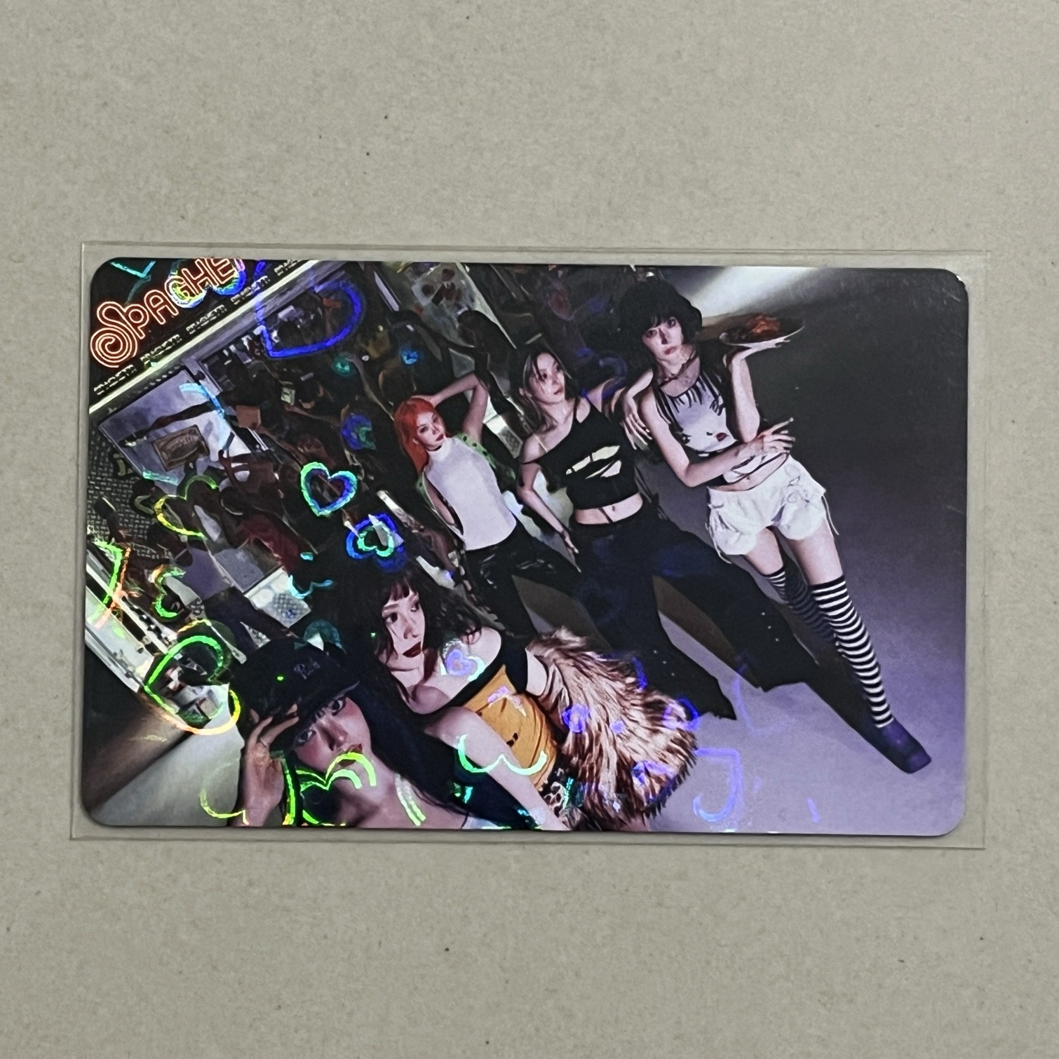 SPAGHETTI 環球 單封預售 特典卡 團卡