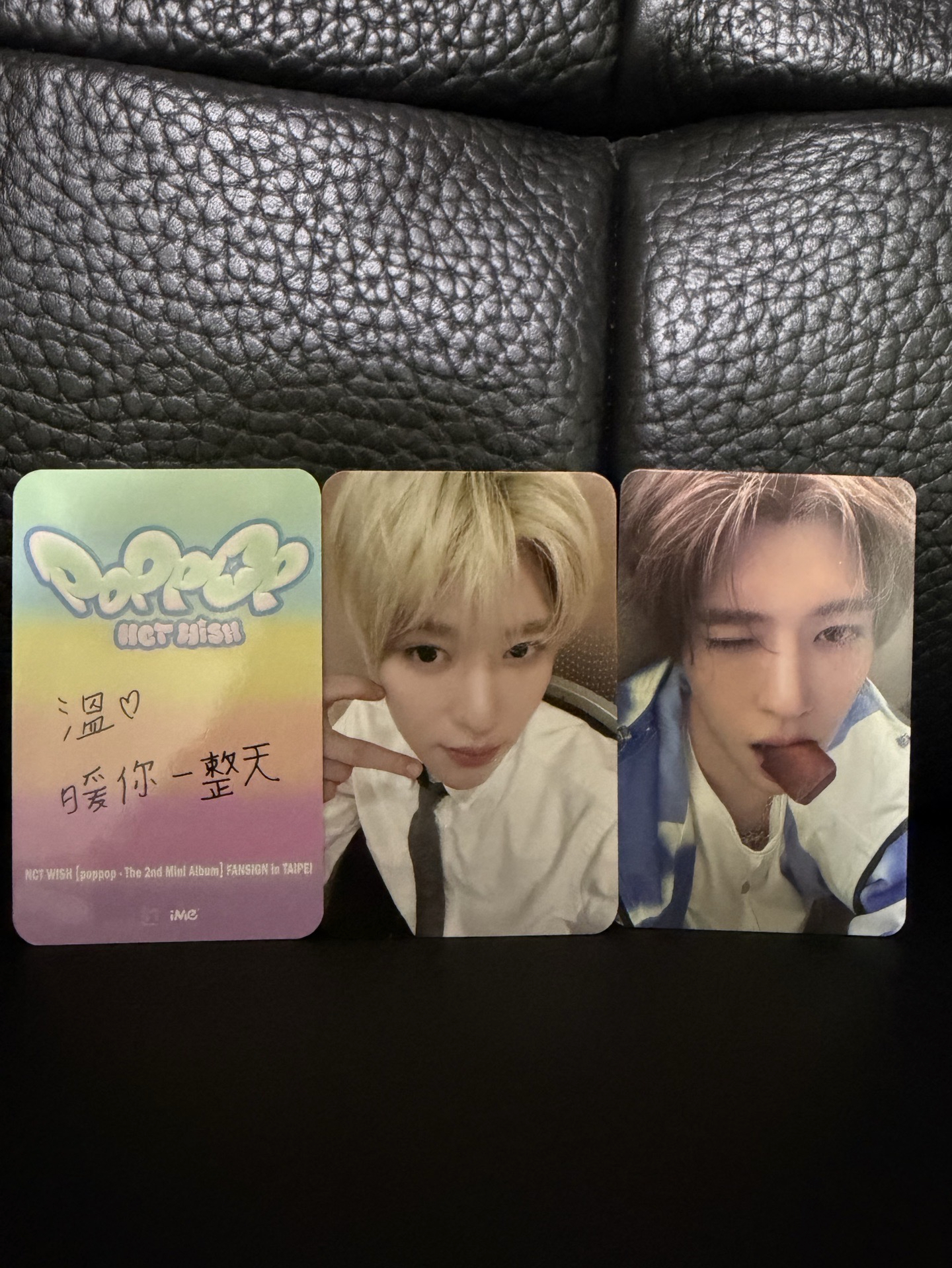 NCT Wish 台灣簽售 簽售卡 專卡