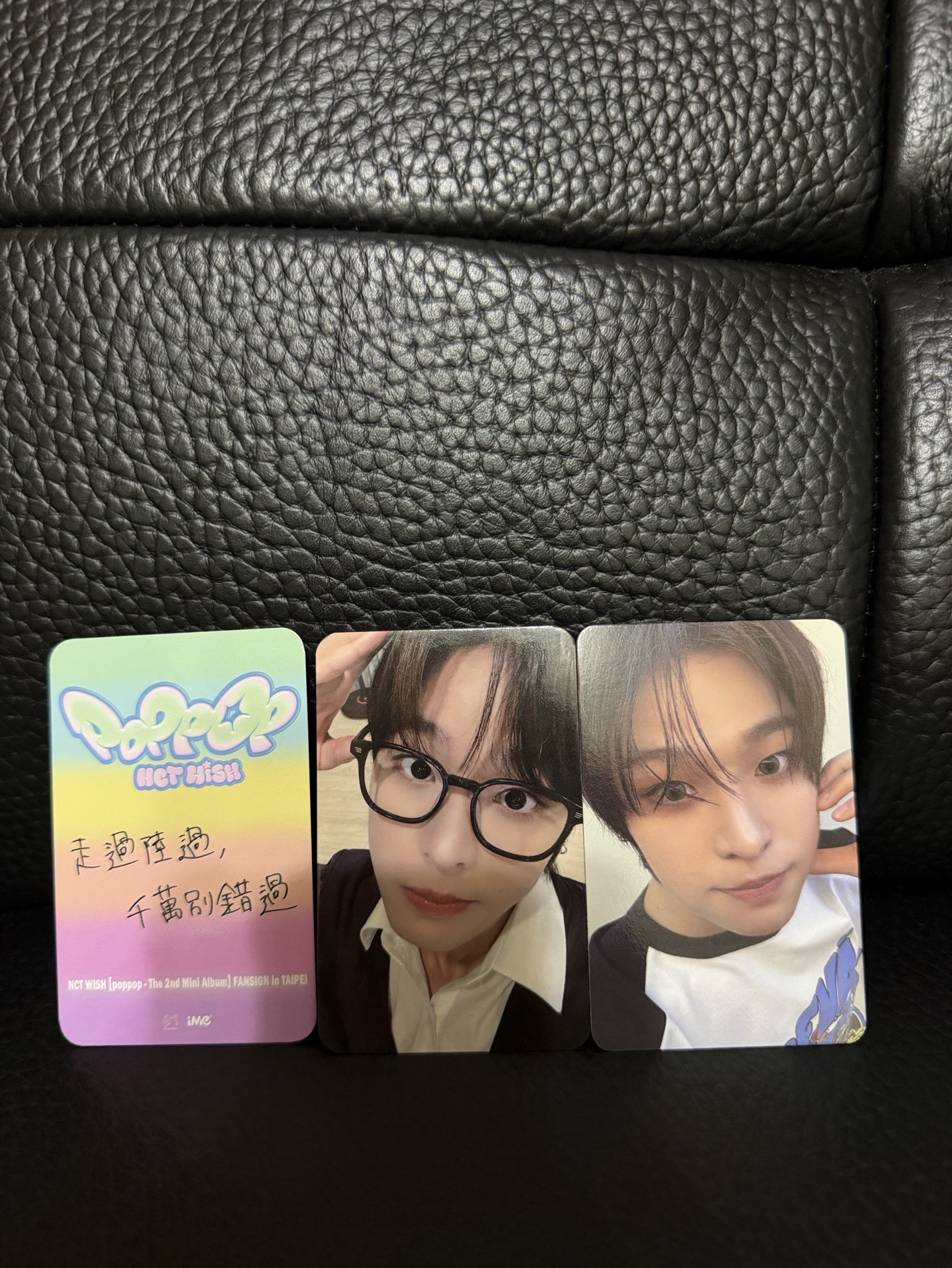 NCT Wish 台灣簽售 簽售卡 專卡 Riku