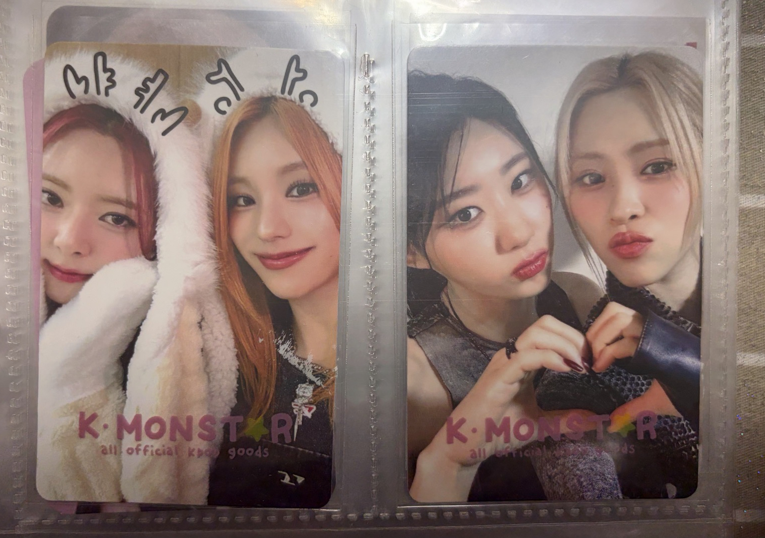 Itzy BTB k-monstar 台北簽售分隊卡