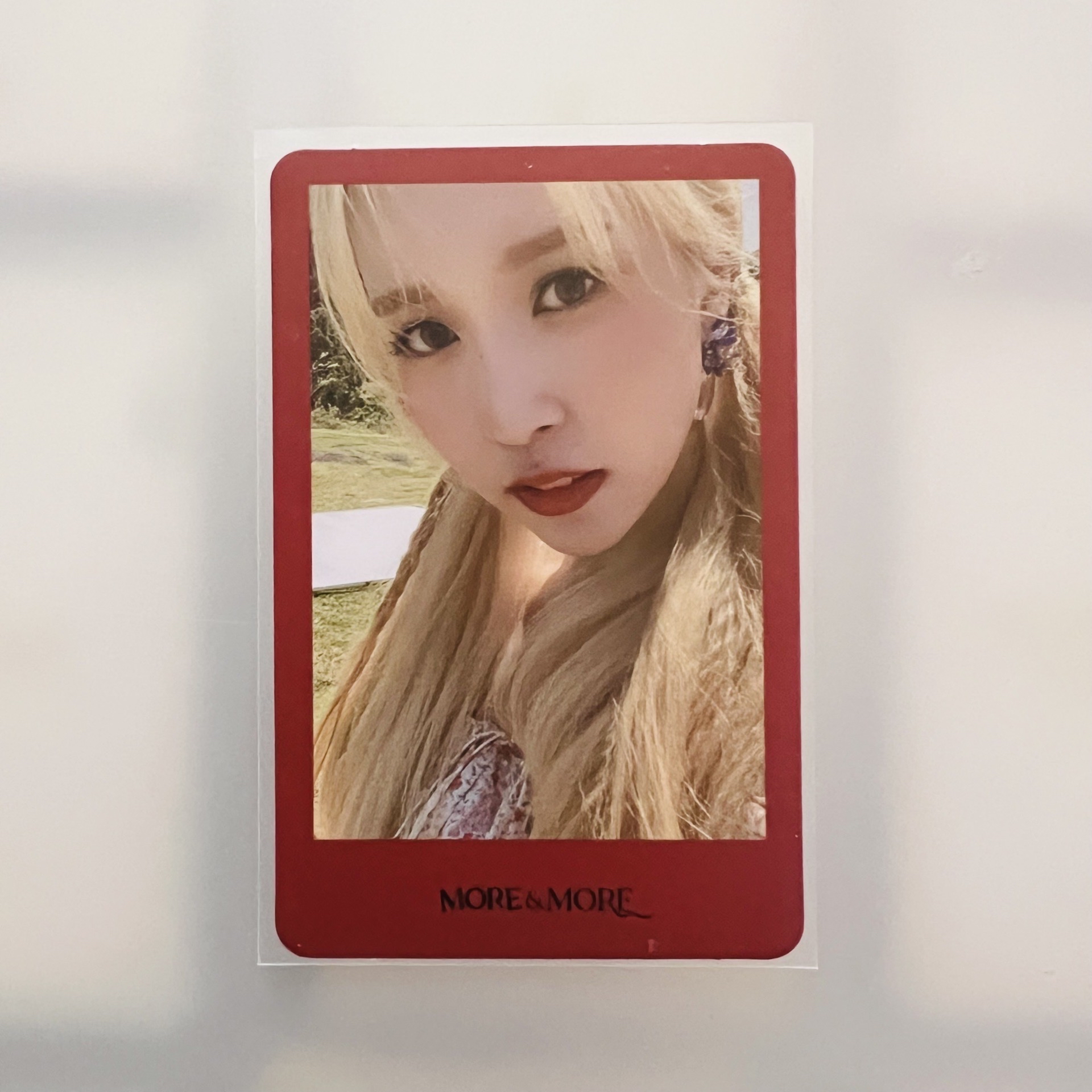 TWICE MORE&MORE MINA 小卡