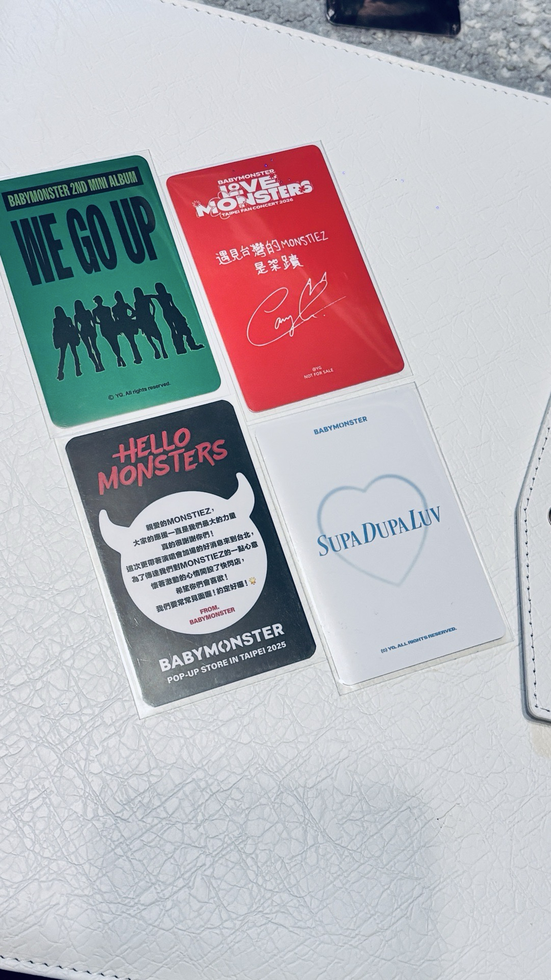 小柒來台4次快閃的滿額卡