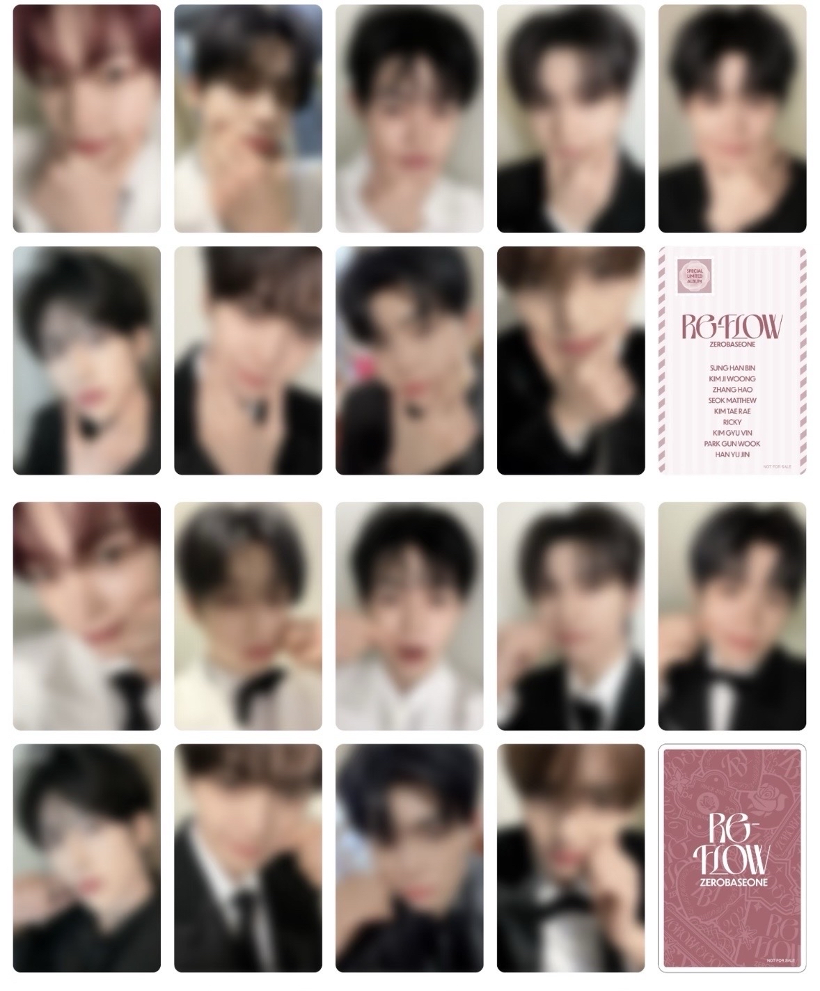 zb1日本塔店特典 一卡一專