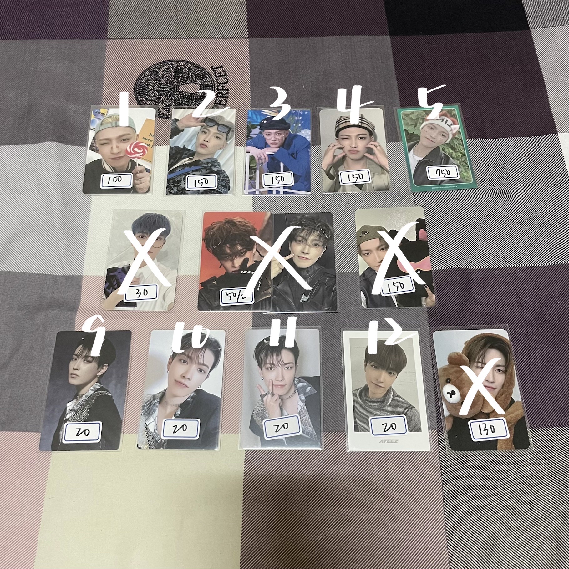 ATEEZ｜弘中小卡