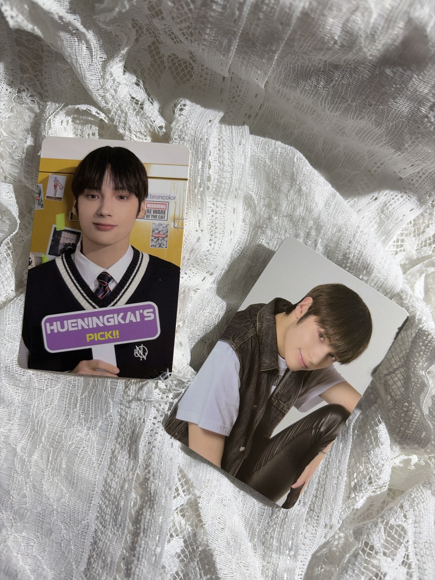 休寧凱 4OIN foreul化妝品代言卡