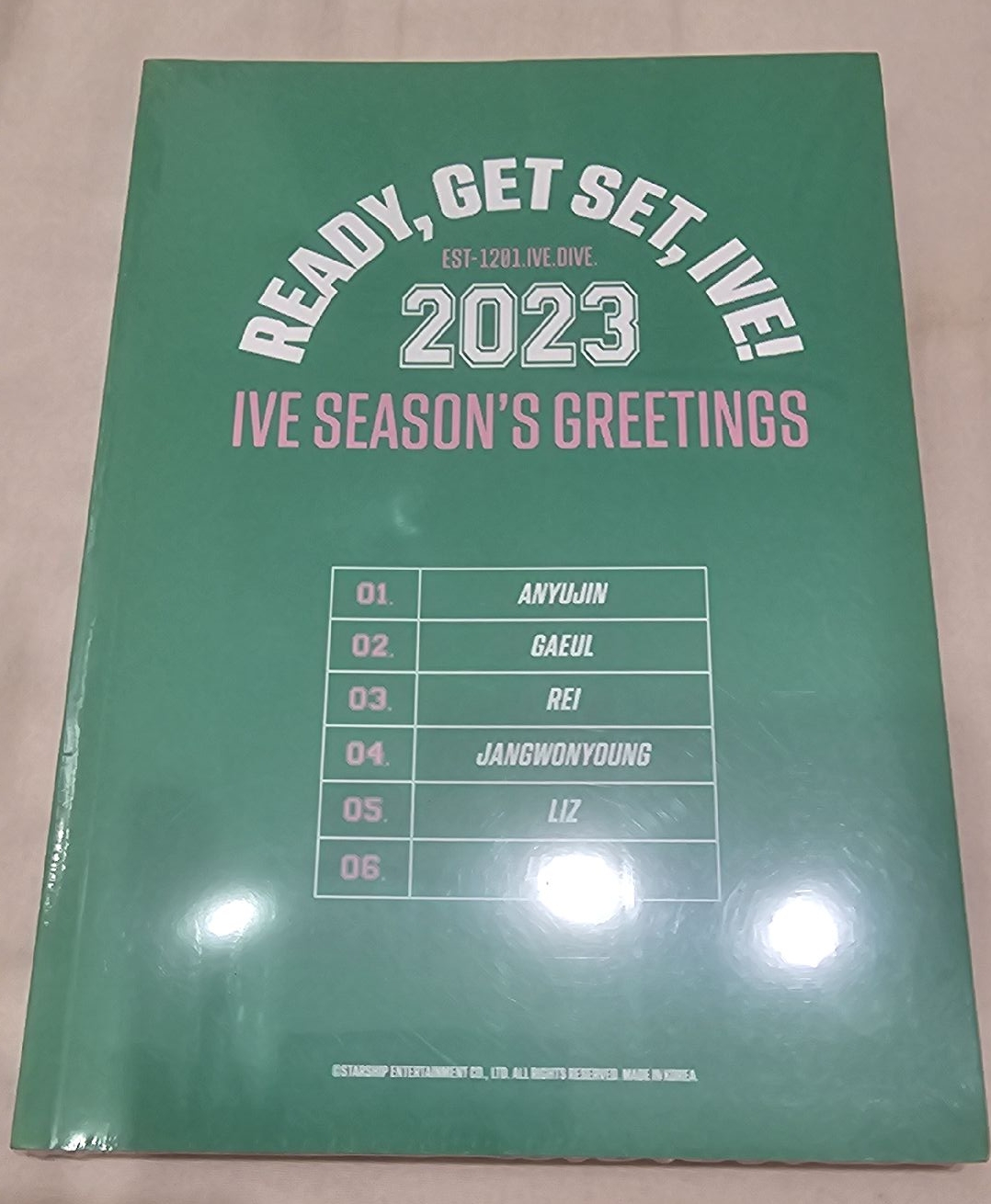 ive 2023年曆 日程本