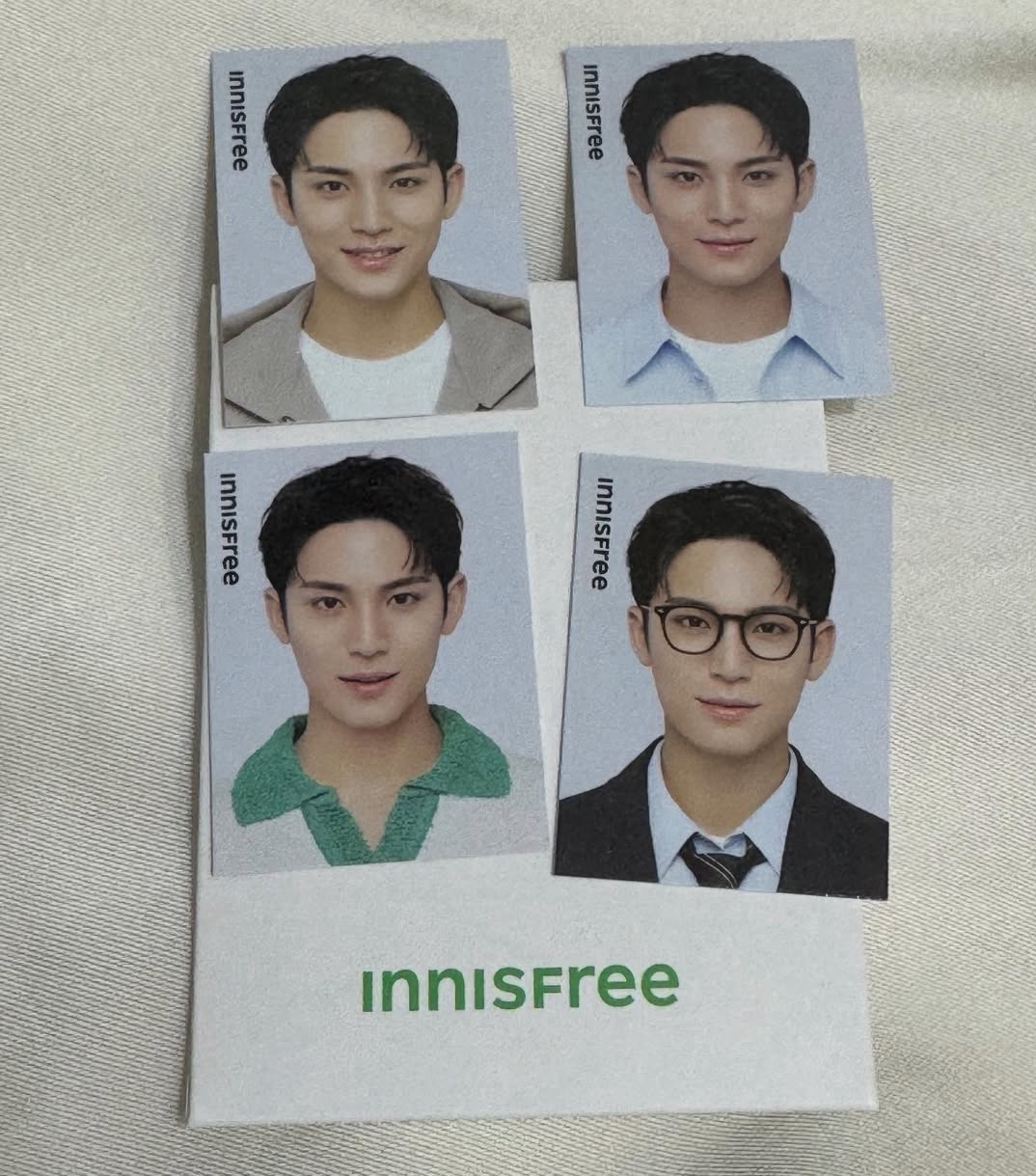 珉奎 innisfree 證件照