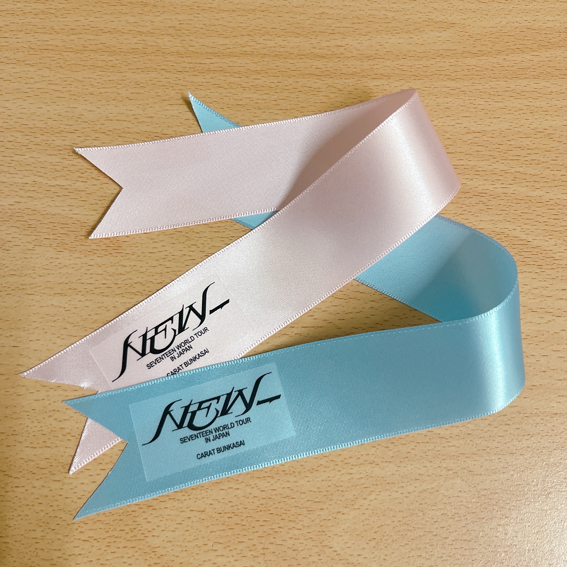 Seventeen New_文化祭 藍粉緞帶