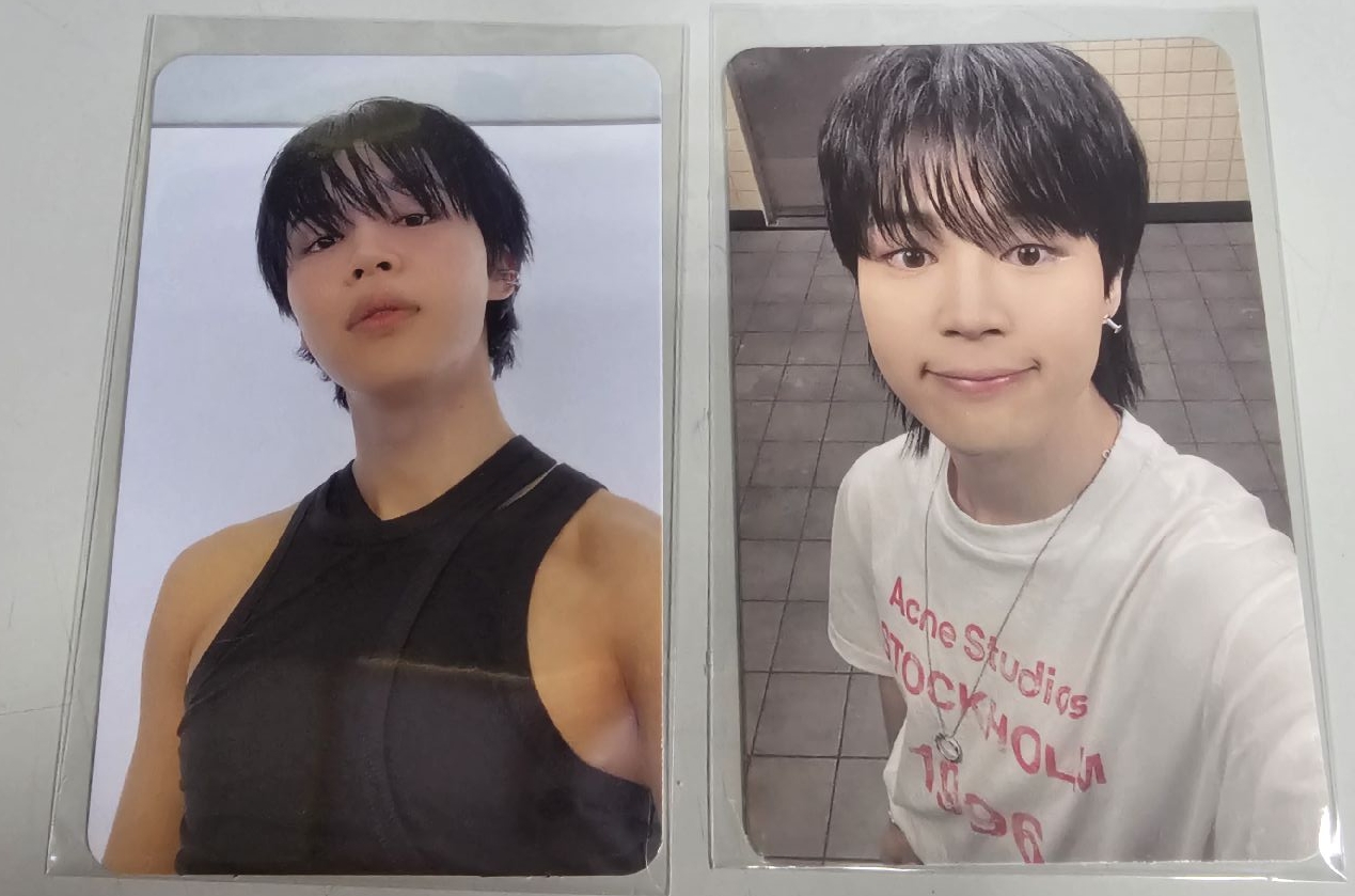 Bts jimin FACE 幸運卡 