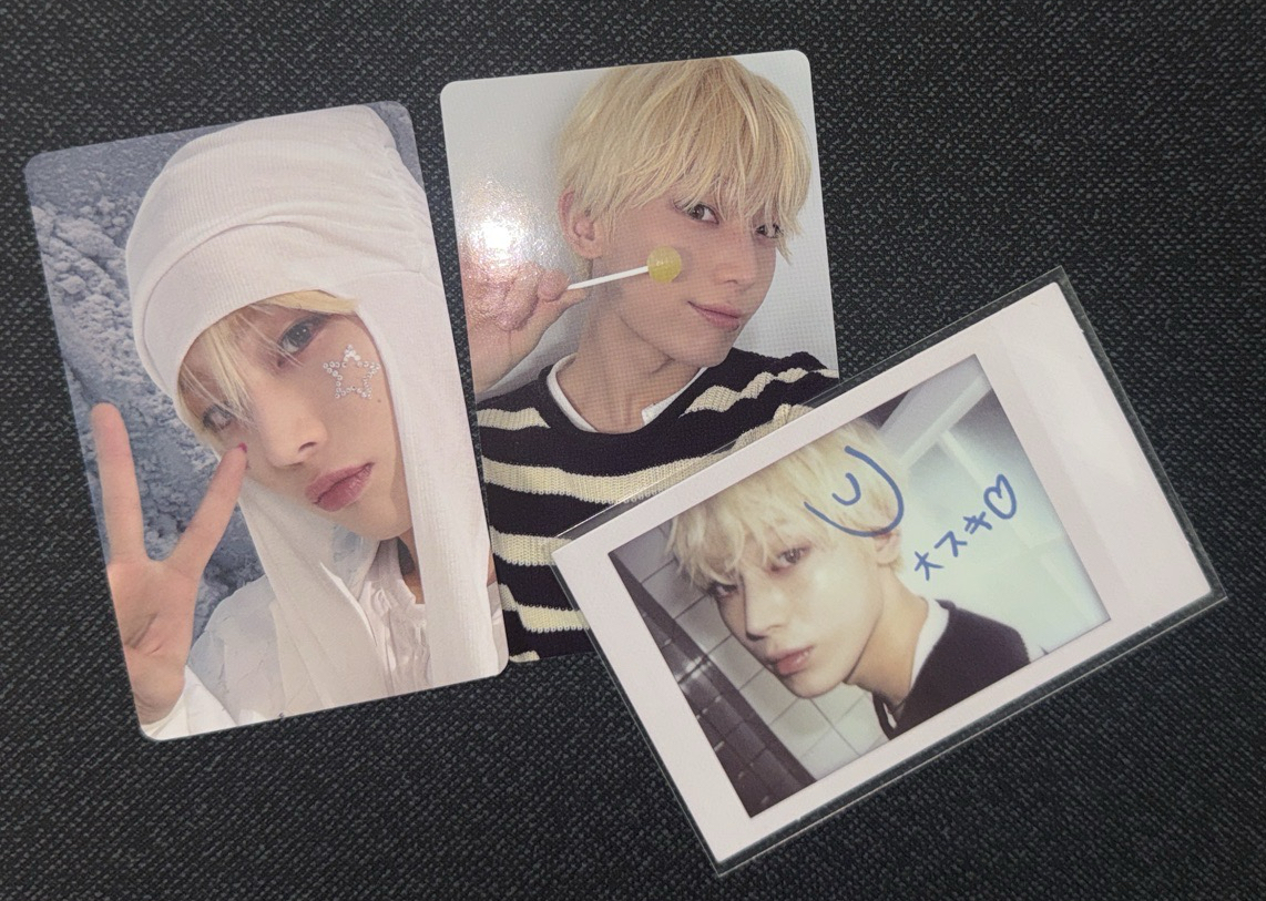 禹小盤 環球特典+日專卡+日版拍立得