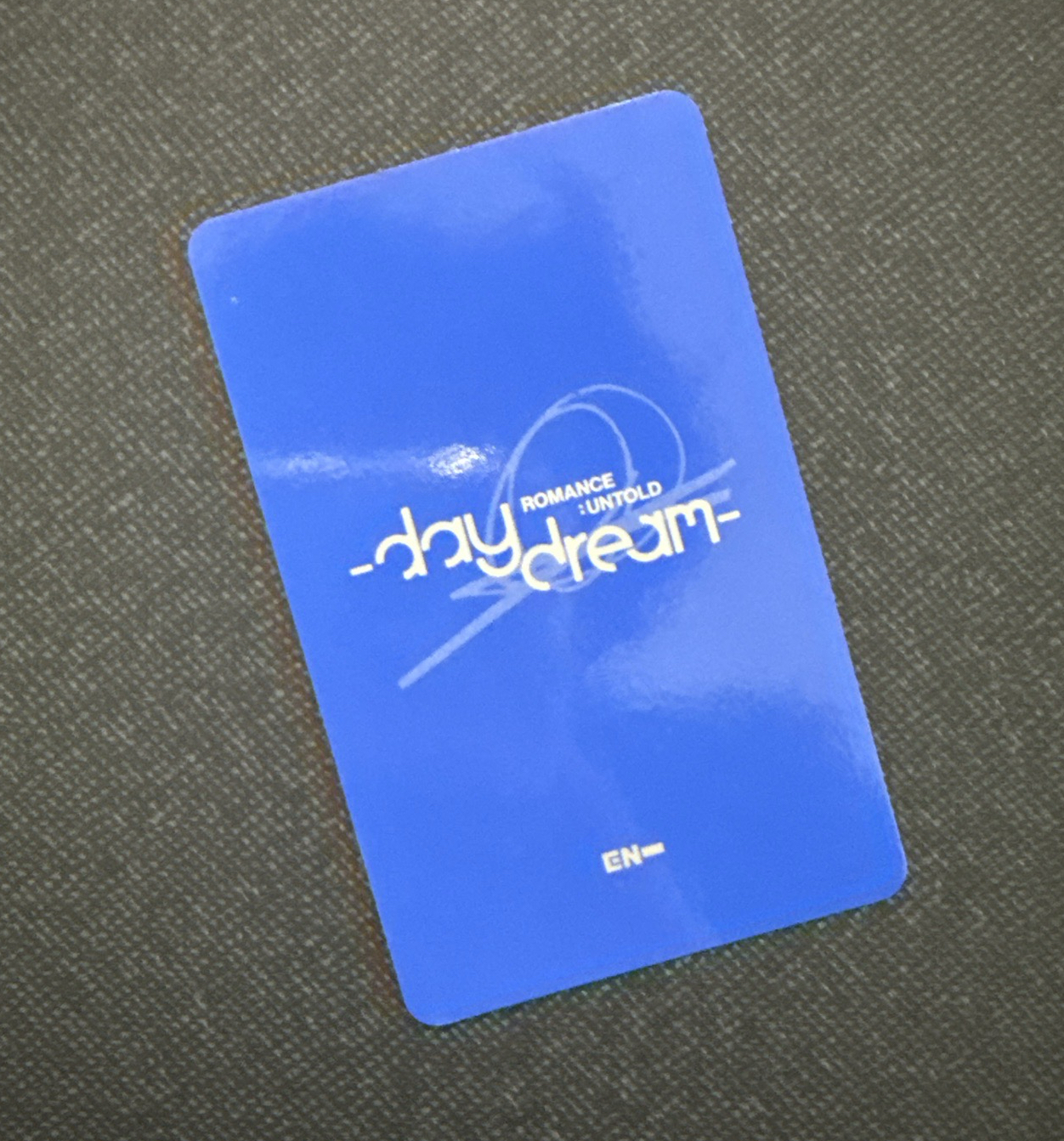 善禹 DAYDREAM正二後續 專輯卡 正二後續 B版 專卡 棉被