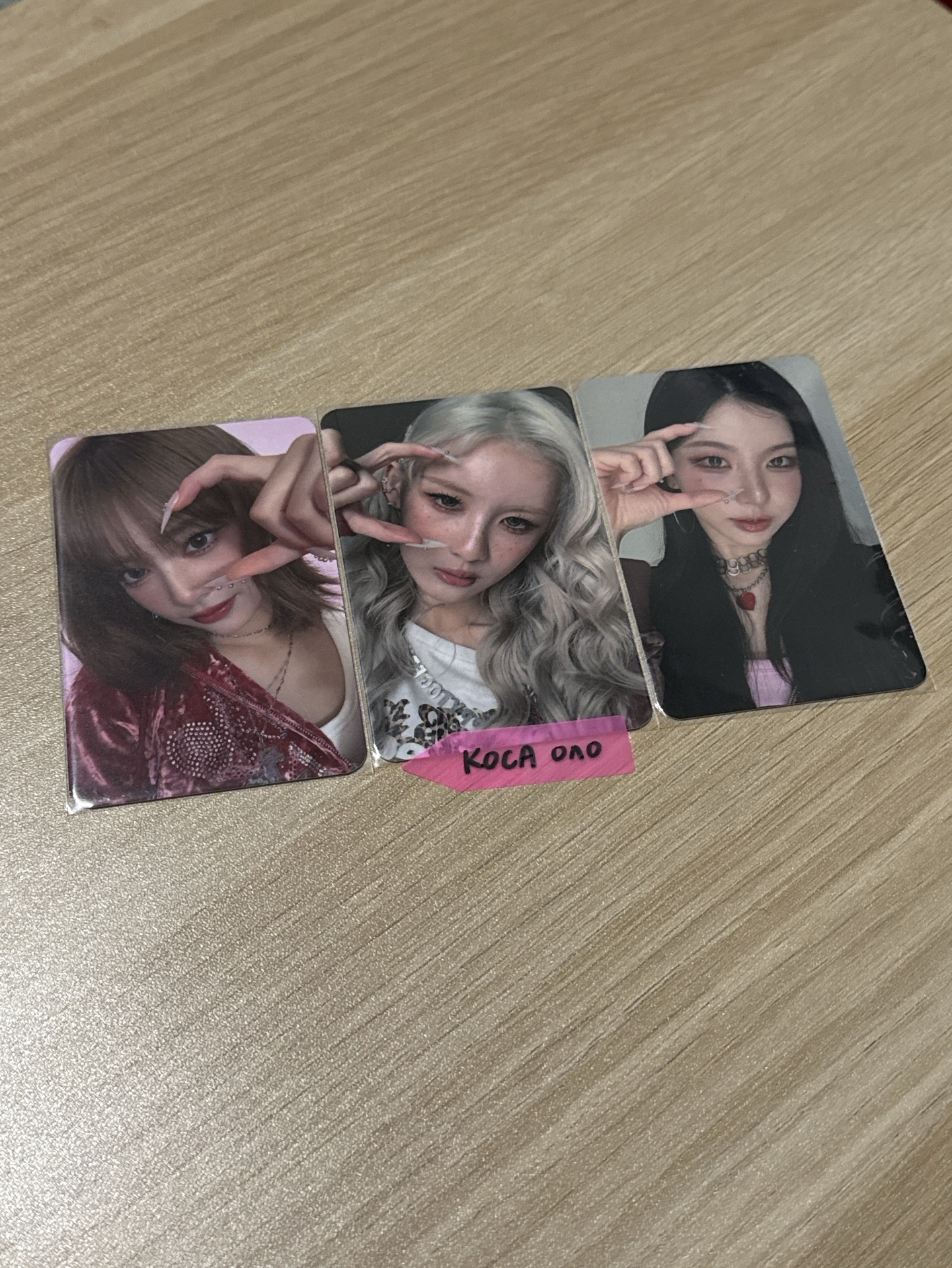 幻藍小熊-Mirror 打歌卡