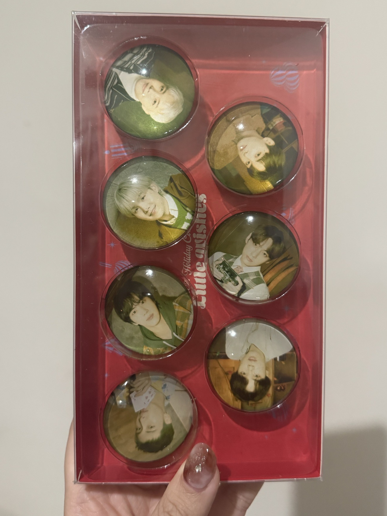 BTS 2021 聖誕 磁鐵組