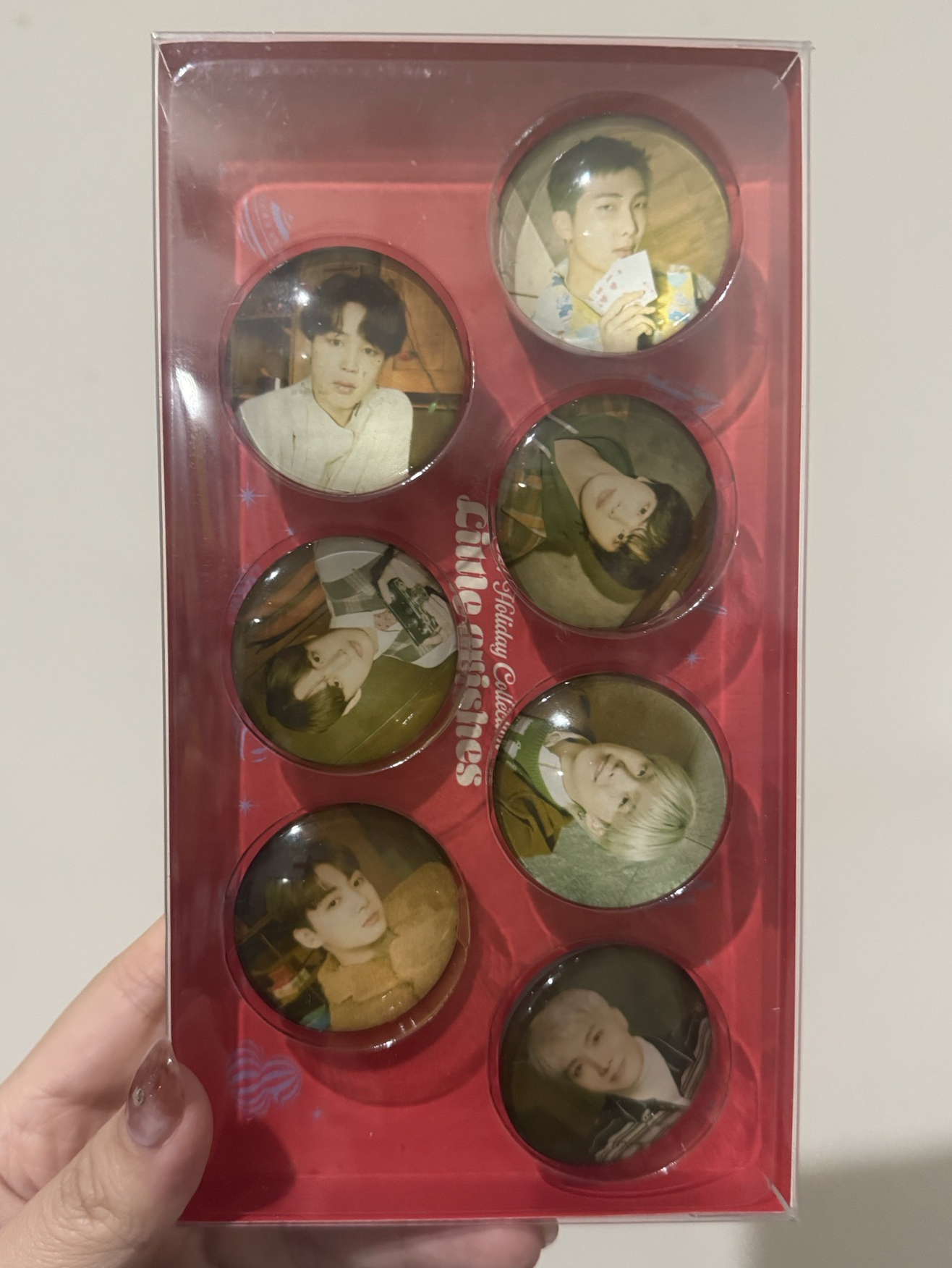 BTS 2021 聖誕 磁鐵組