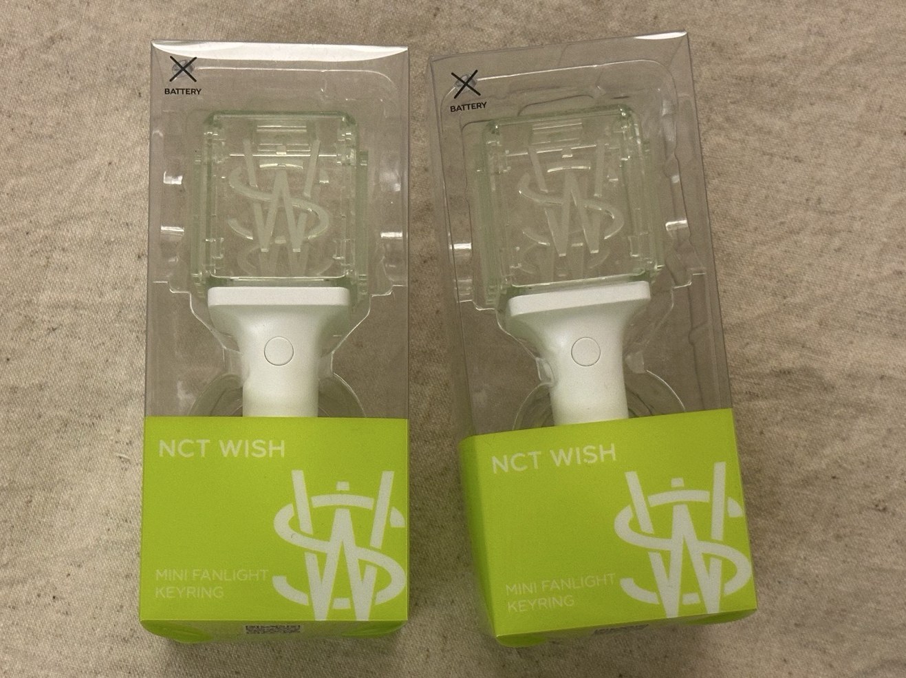 全新未拆NCT WISH小手燈吊飾