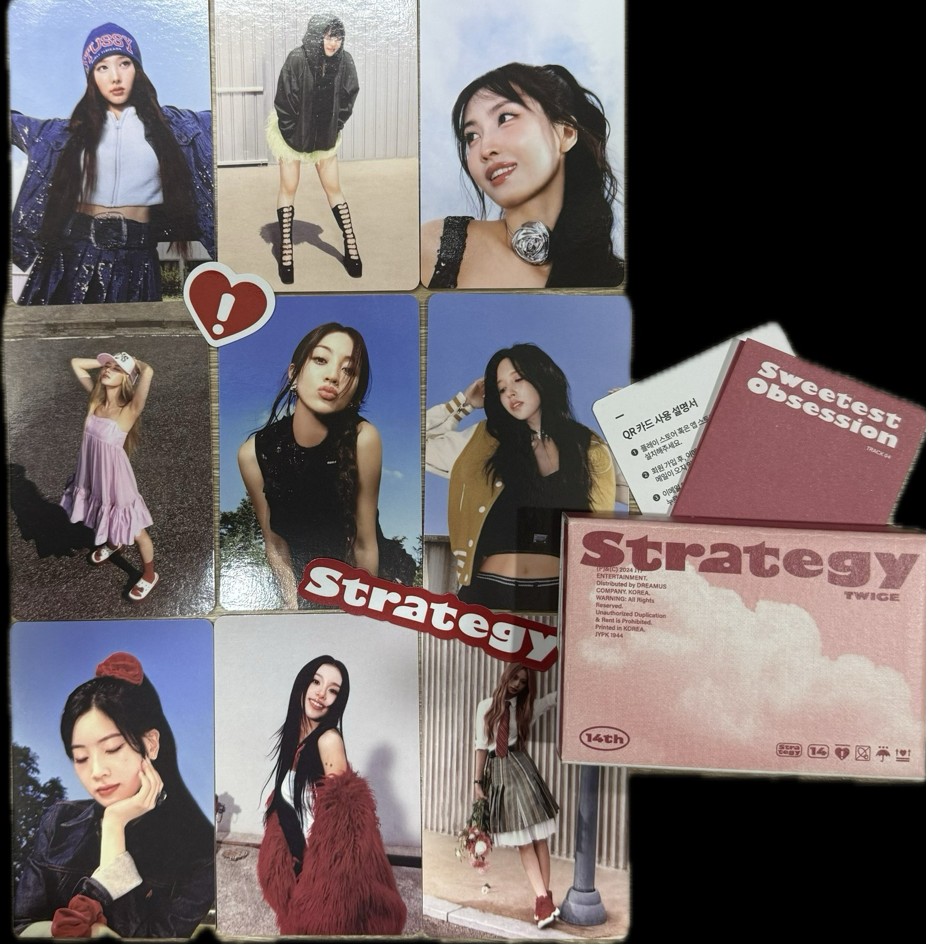 TWICE Strategy粉版空專+預購禮+電子專