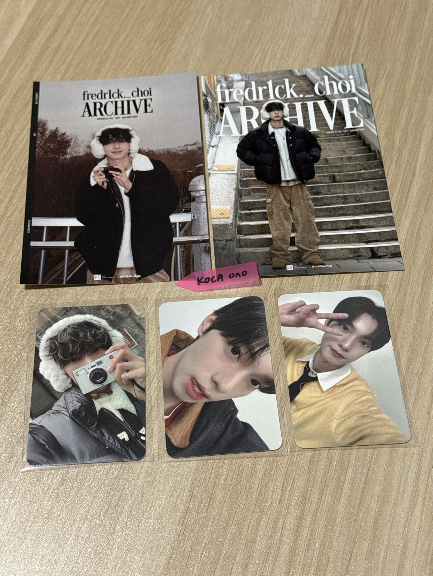 崔立于-韓國攝影展 線下滿額卡&入場明信片