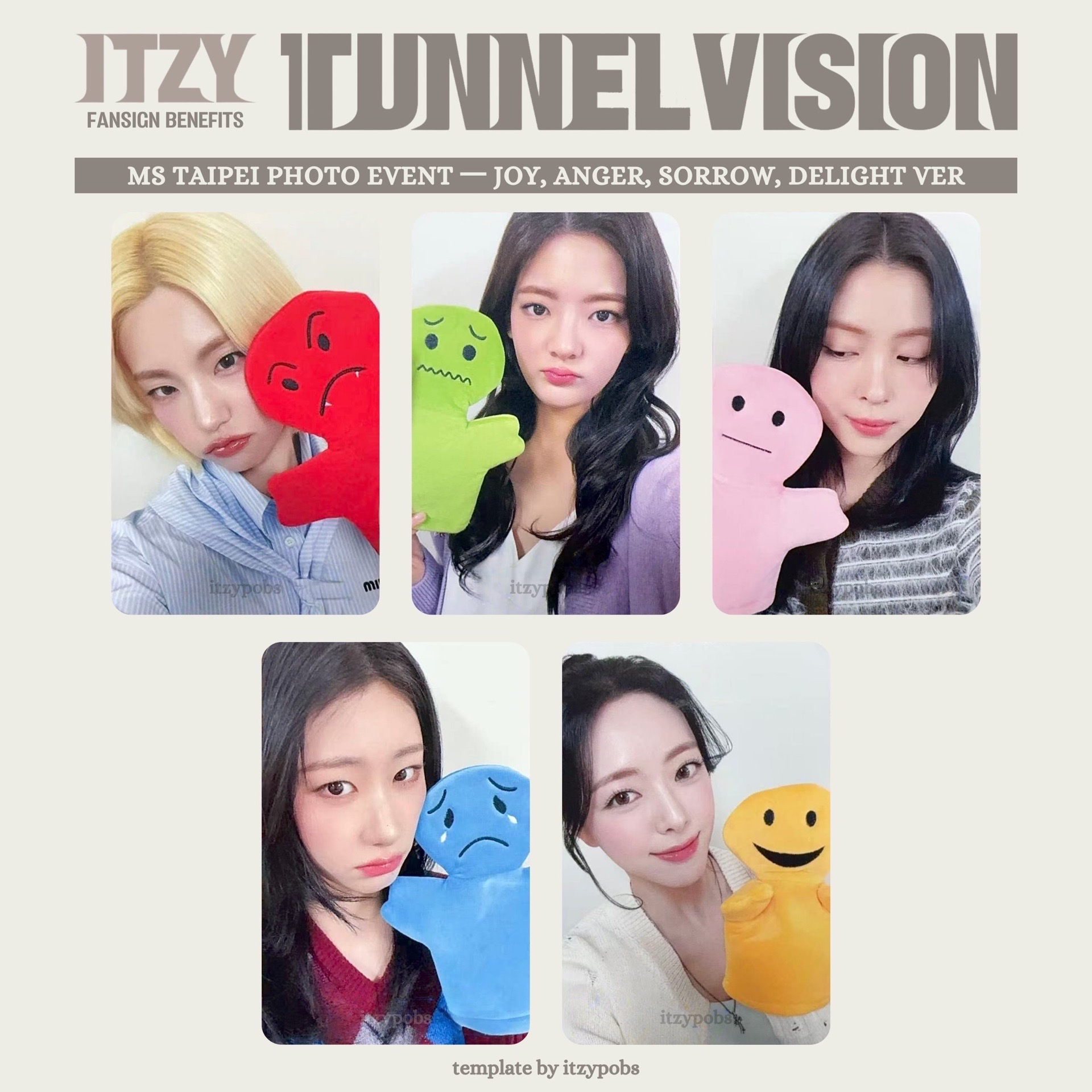 ms台北合照 喜怒哀樂