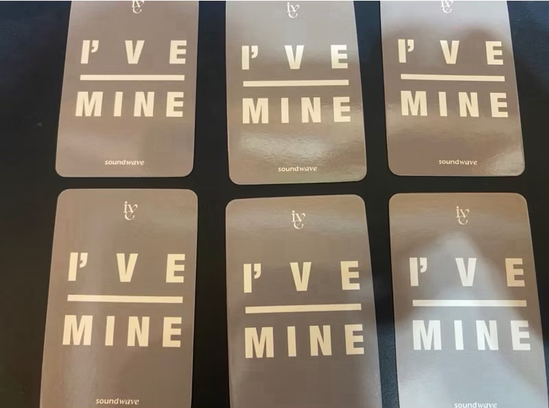 現貨IVE 迷你一輯 " I've MINE"soundwave 通路特典小卡 成套 SW 3.0