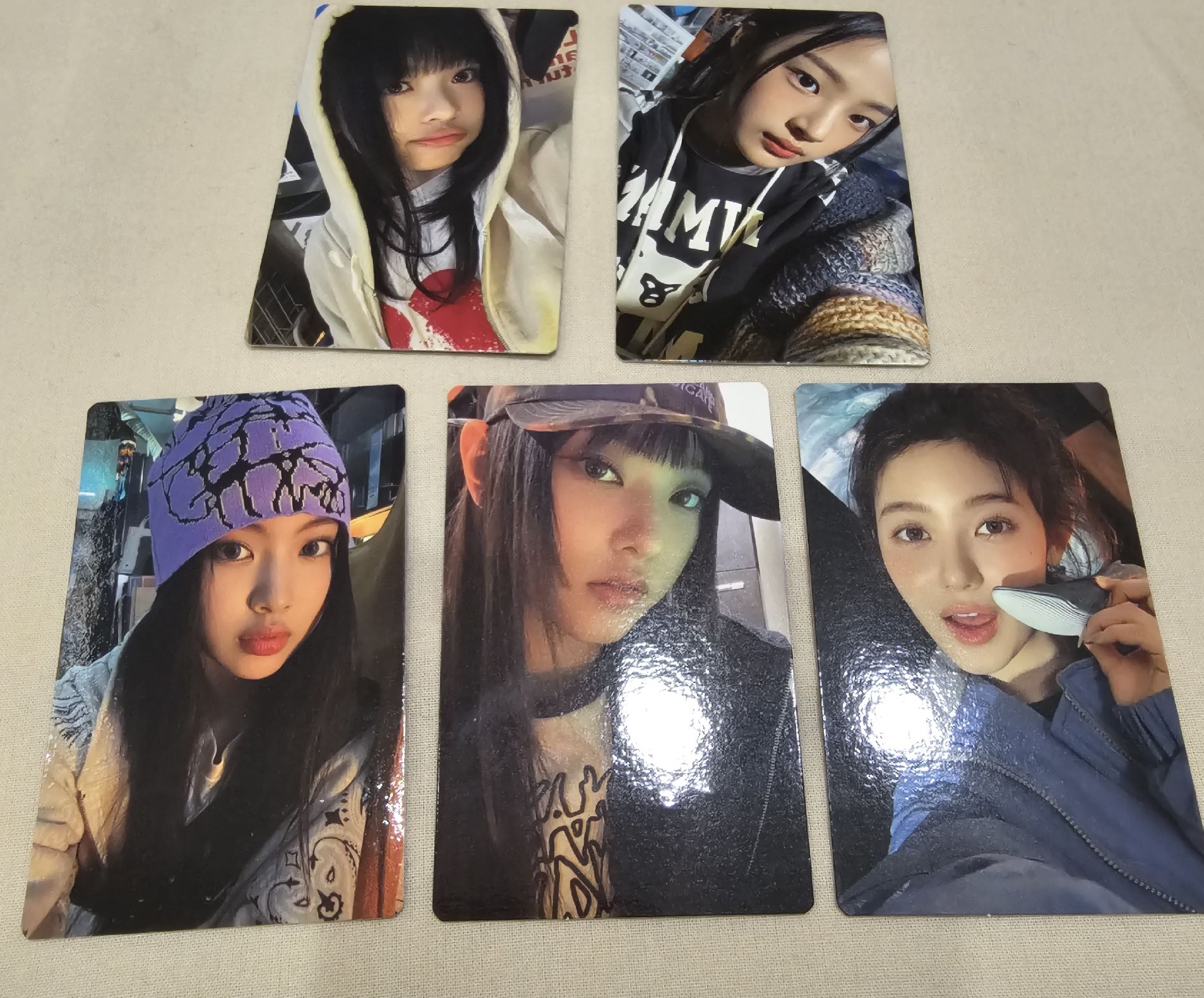 Newjeans 會員禮小卡