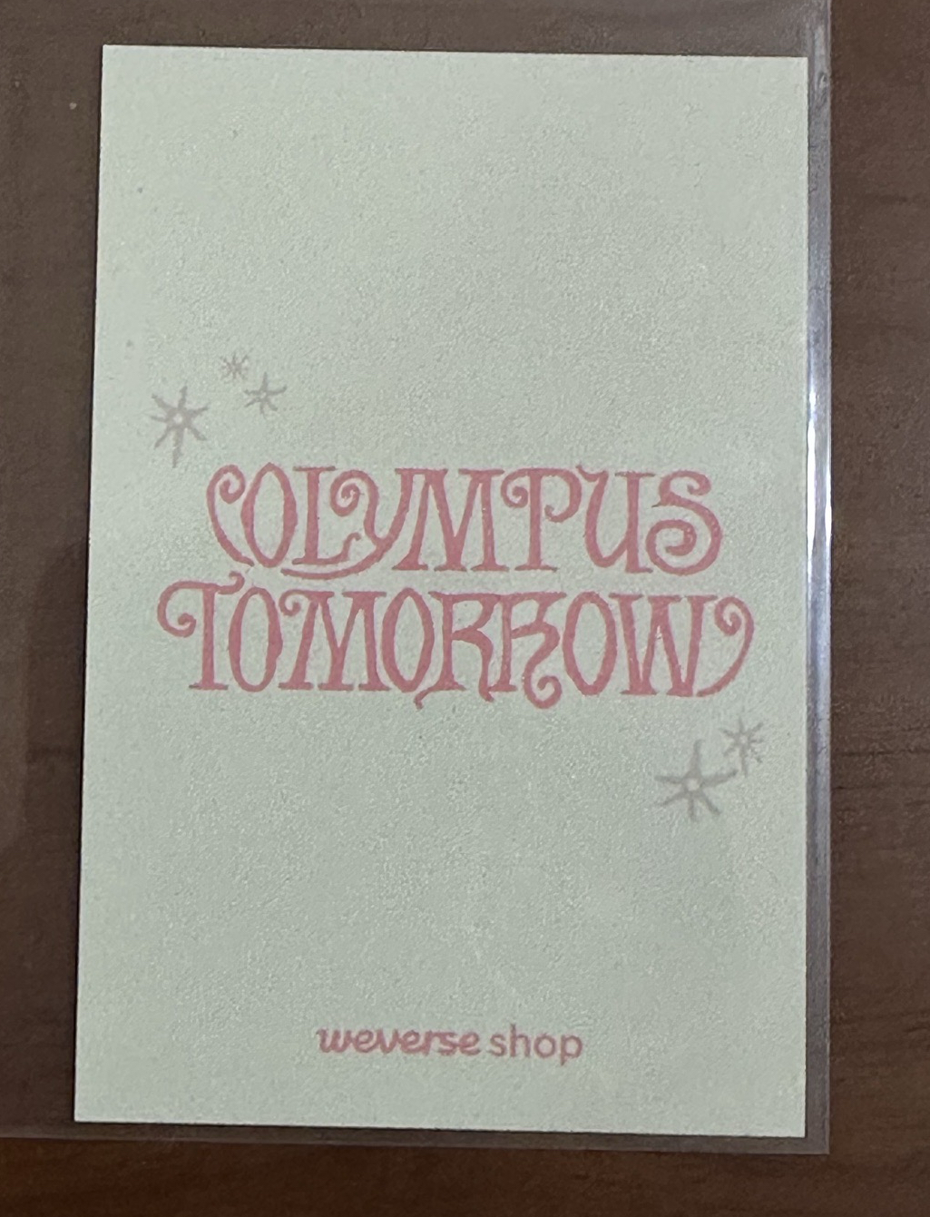 26年曆 wvs 特典卡 