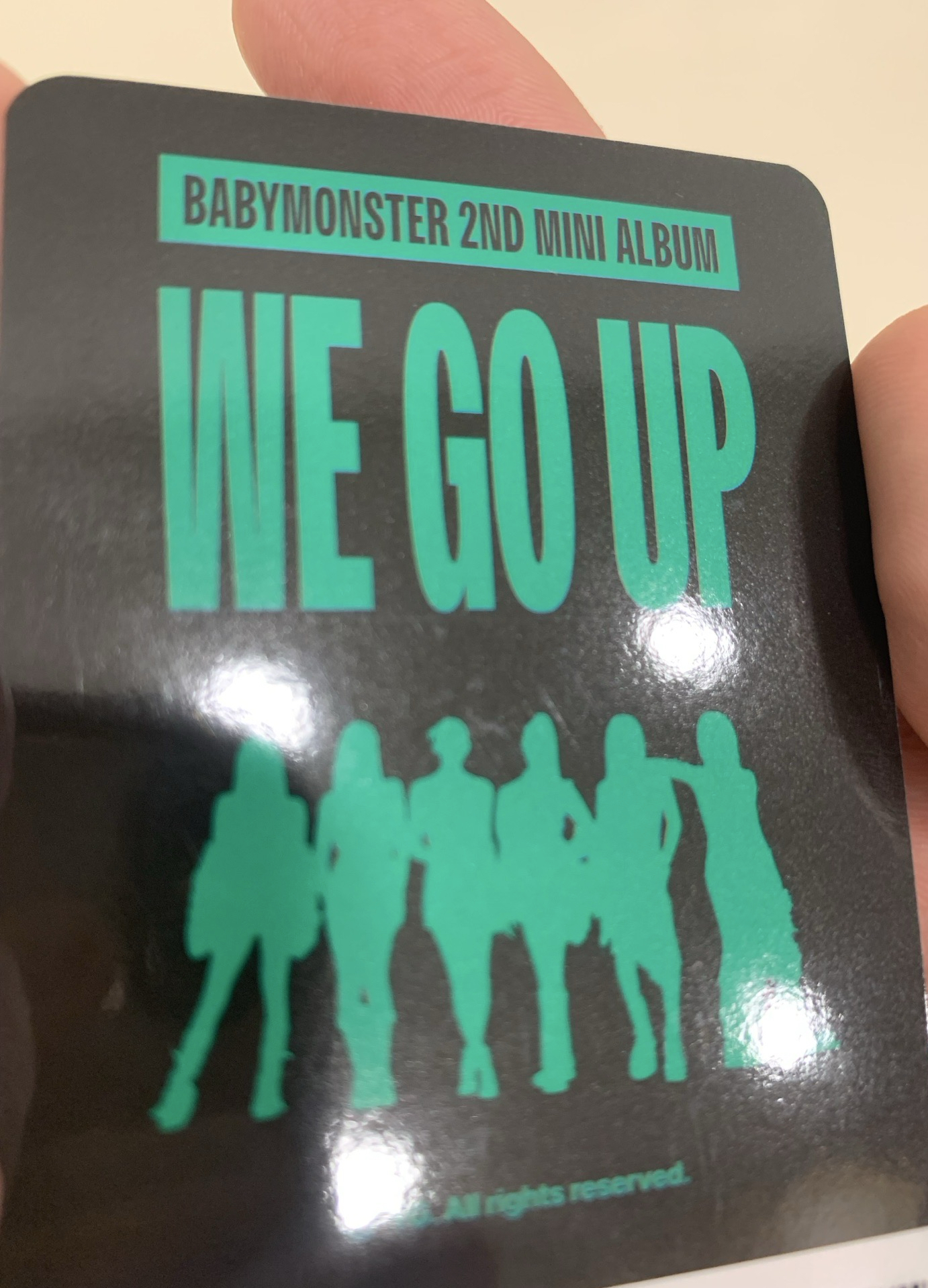 yg滿額角 卡背有損