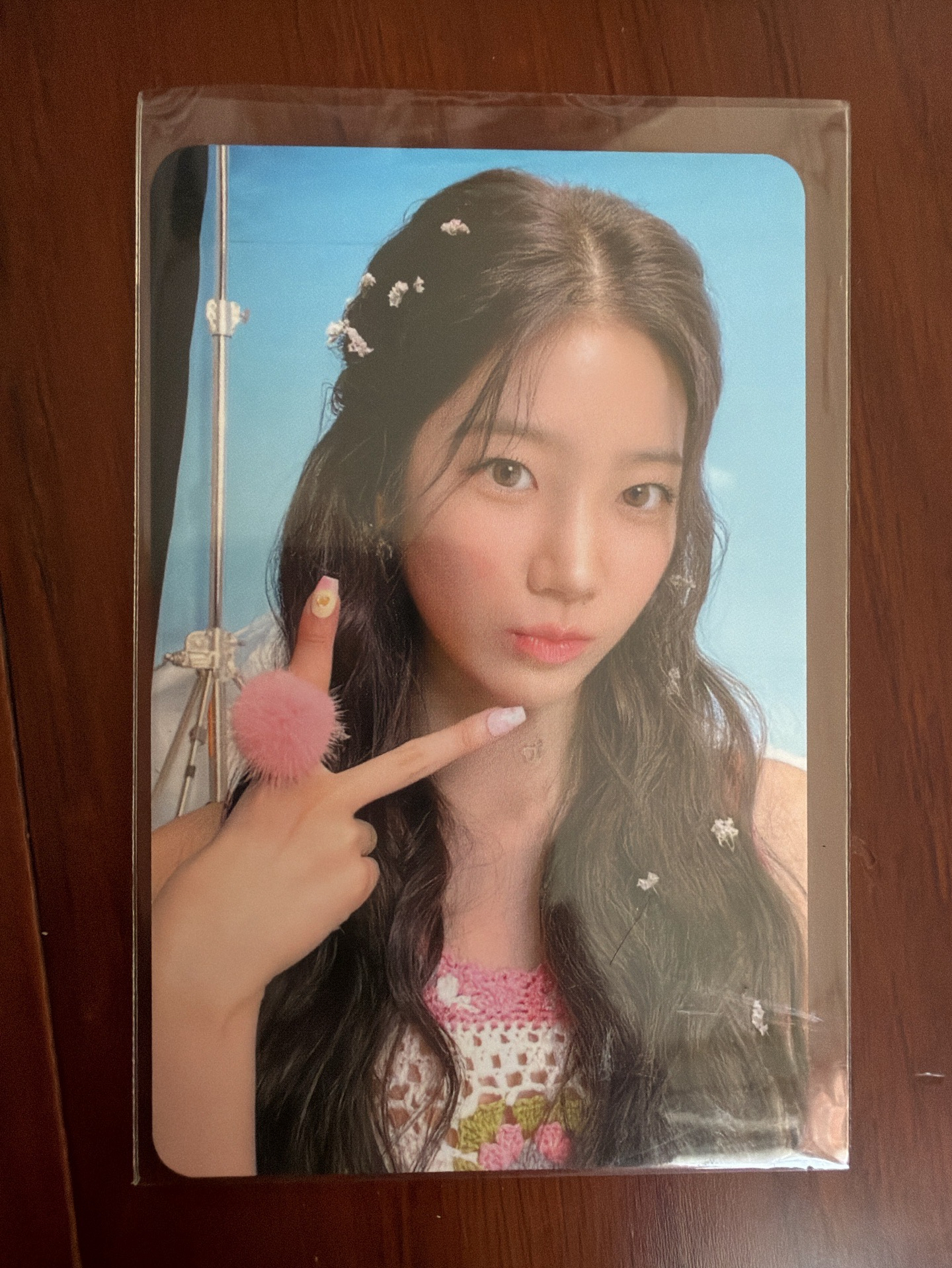 一葉 ANTIFRAGILE k4 簽售卡 雪地葉