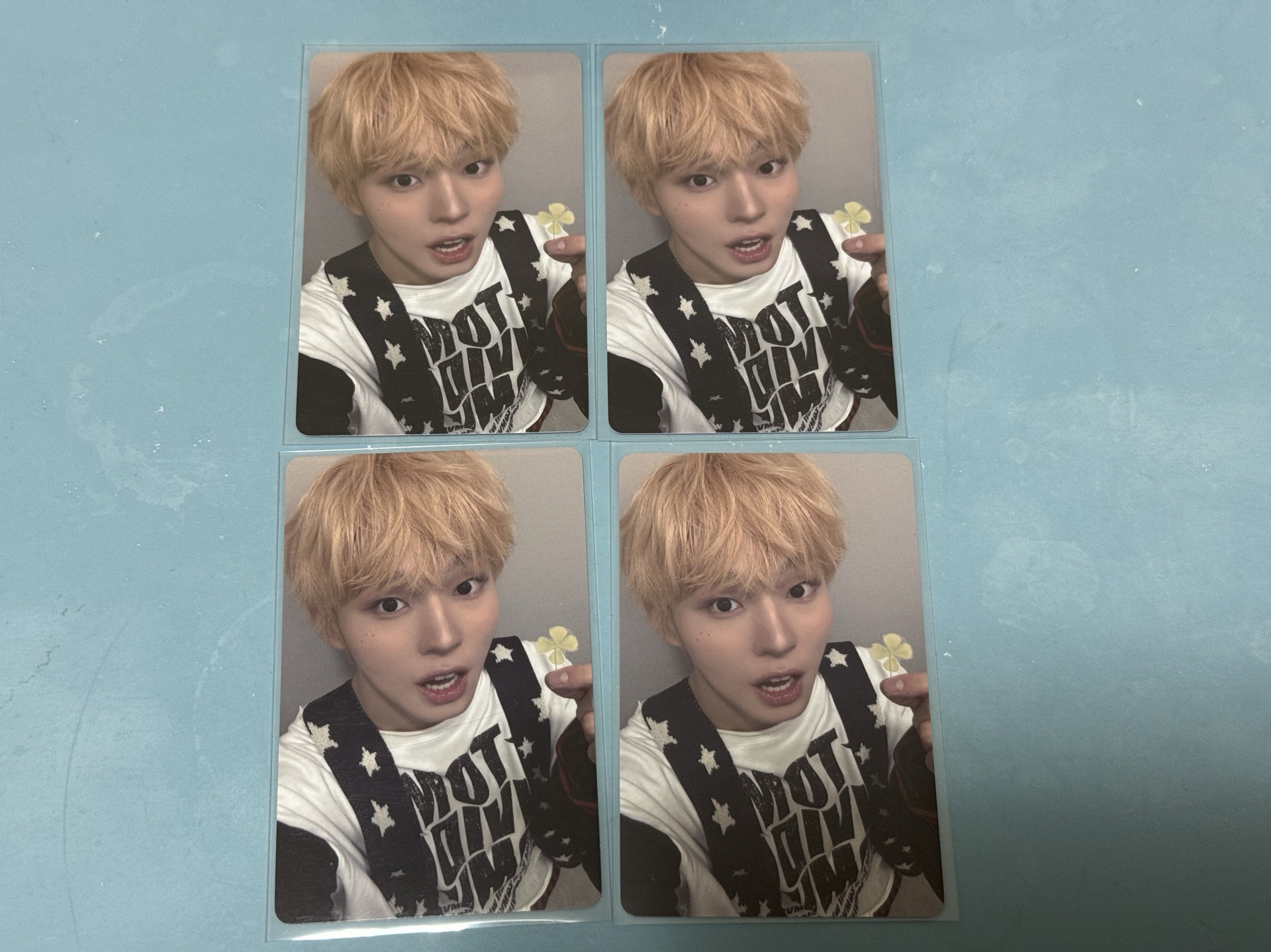 kickflip keiju 迷三 km 一日店長 簽售卡 四葉草ver.