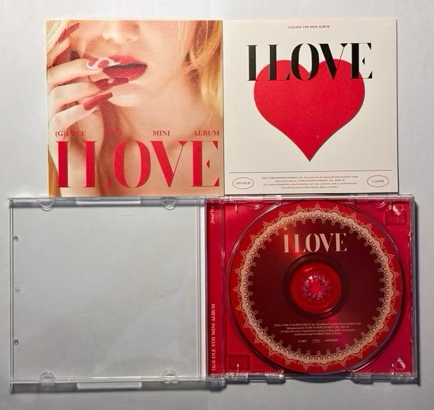 i-dle 空專 I LOVE 刷單封
