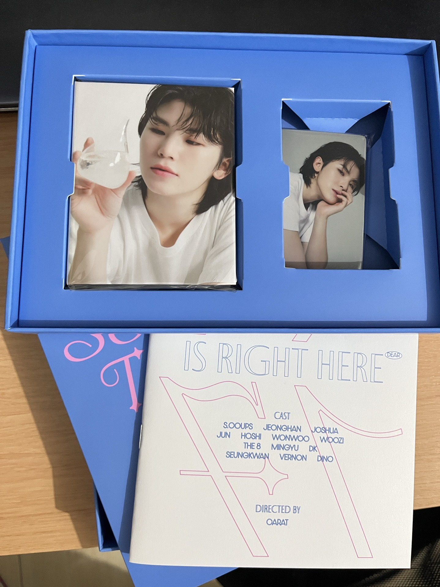 seventeen 精選專 克拉盤 woozi版空專