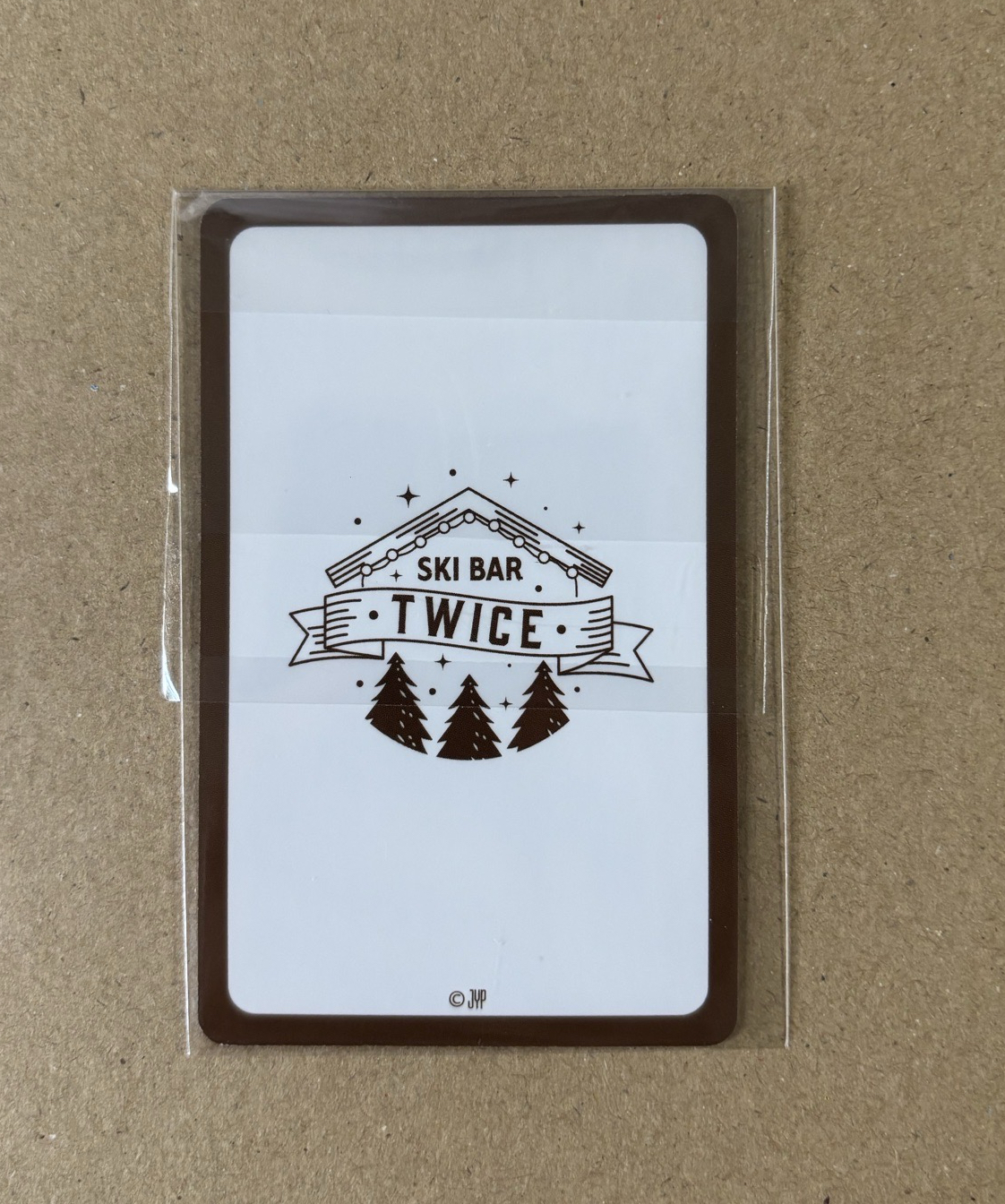 TWICE 子瑜 2024 冬日快閃店 滿額小卡